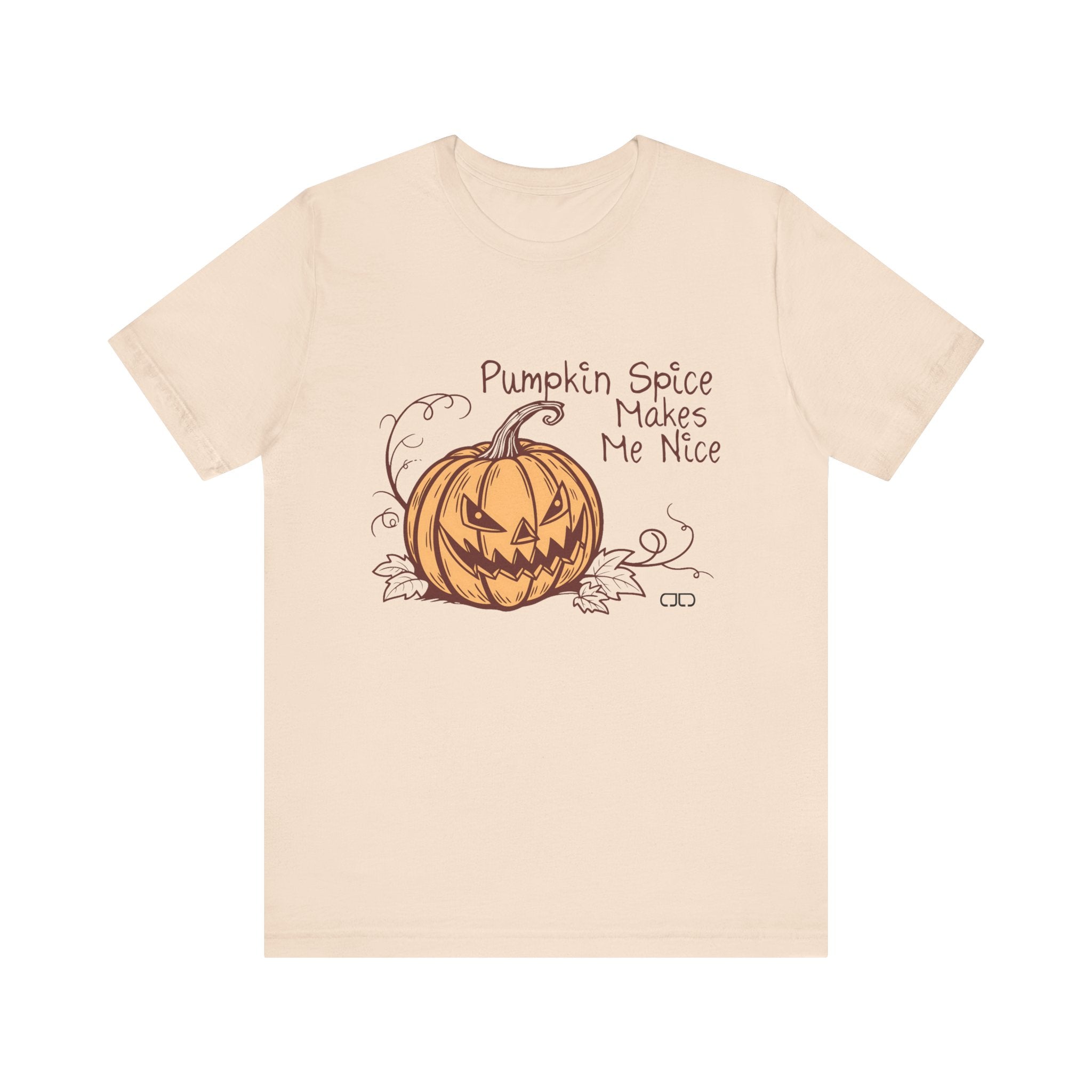 Pumpkin Spice Short Sleeve Tee | Fall Halloween T-Shirt, Funny Graphic Tee, Seasonal Fashion, Autumn Gift, Unisex Tee