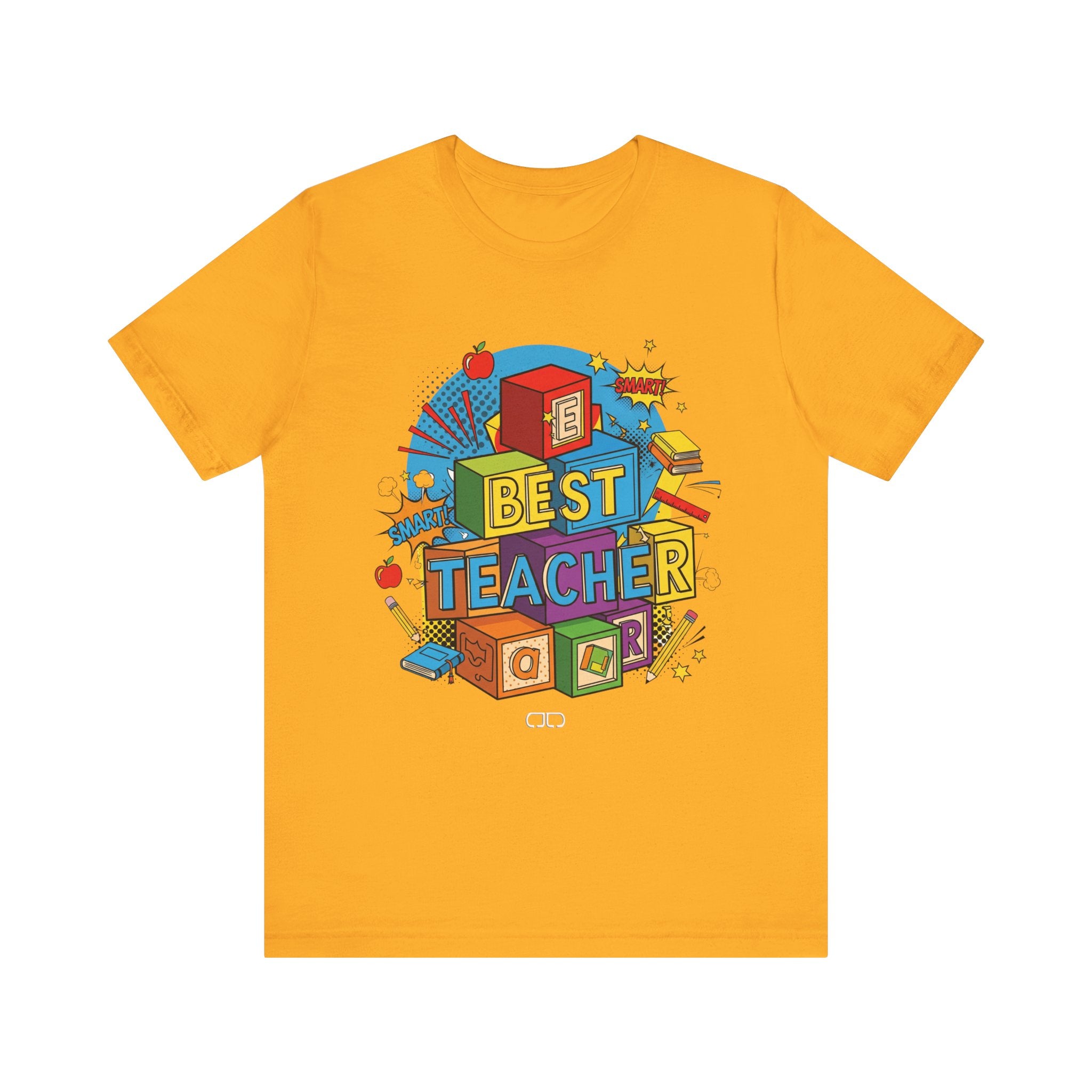 Best Teacher Unisex Jersey Tee - Fun Gift for Educators, Teacher Appreciation, Back to School, Classroom Vibes, Inspirational T-Shirt