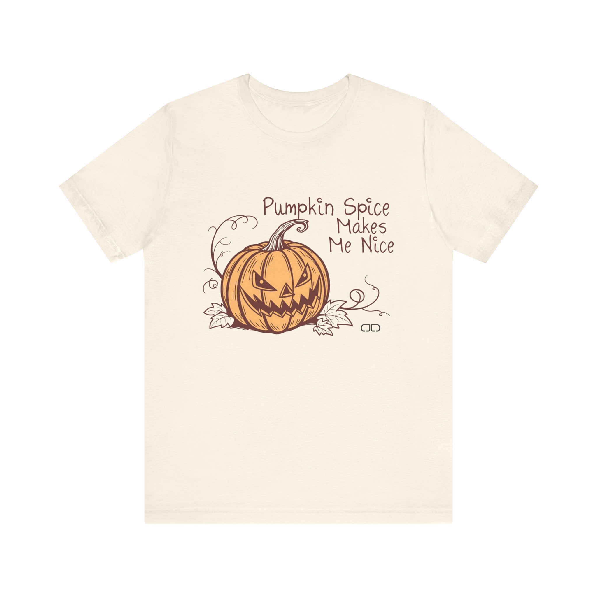 Pumpkin Spice Short Sleeve Tee | Fall Halloween T-Shirt, Funny Graphic Tee, Seasonal Fashion, Autumn Gift, Unisex Tee