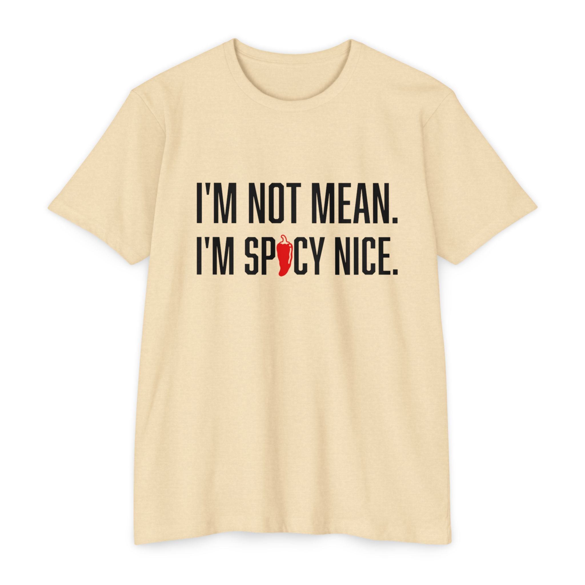 Spicy Nice Unisex T-Shirt, Funny Graphic Tee, Casual Wear, Gift for Friends, Humor Shirt, Everyday Apparel