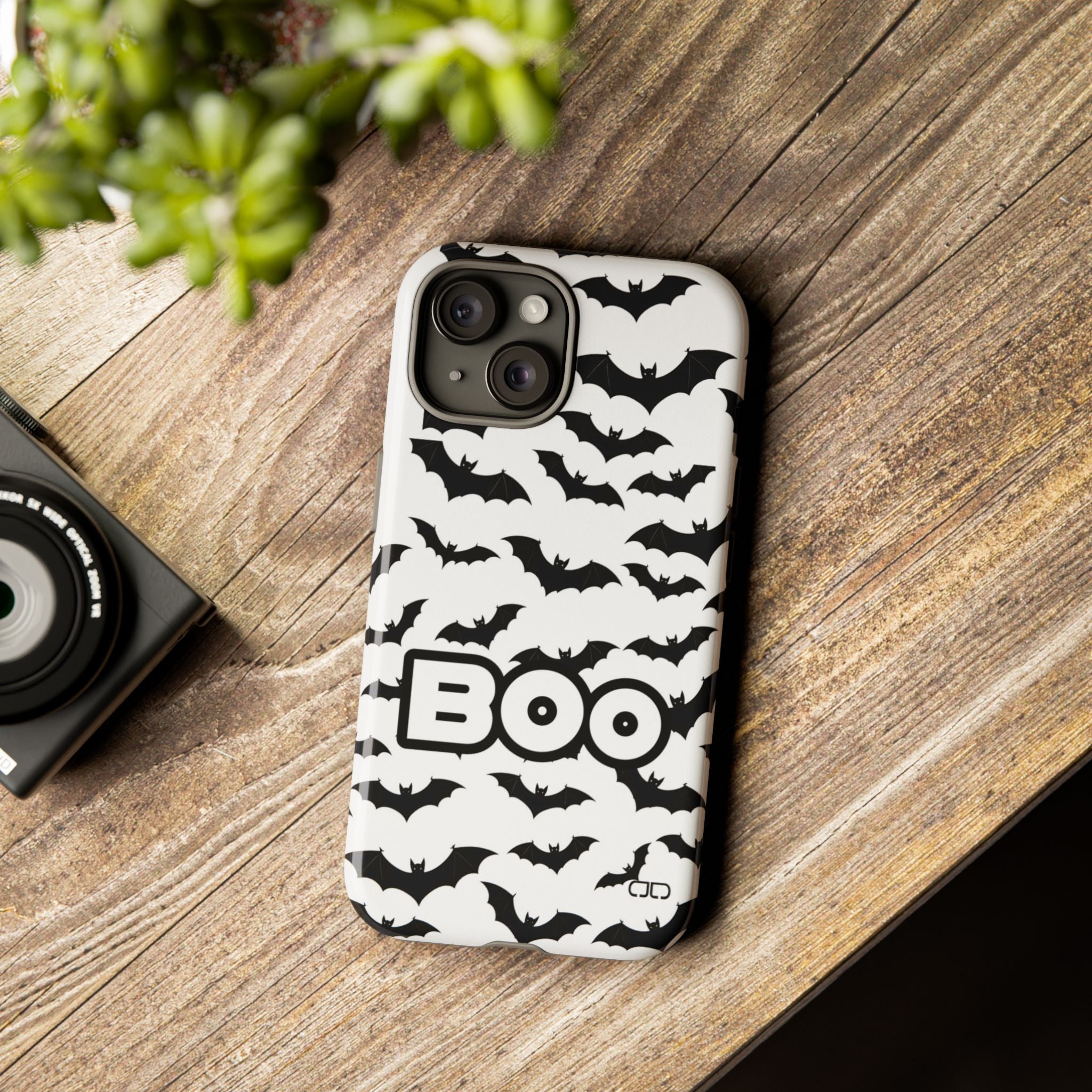 Halloween Bat Phone Case, Spooky Phone Cover, Trick or Treat Gift, Unique Cell Phone Accessory, October Decor
