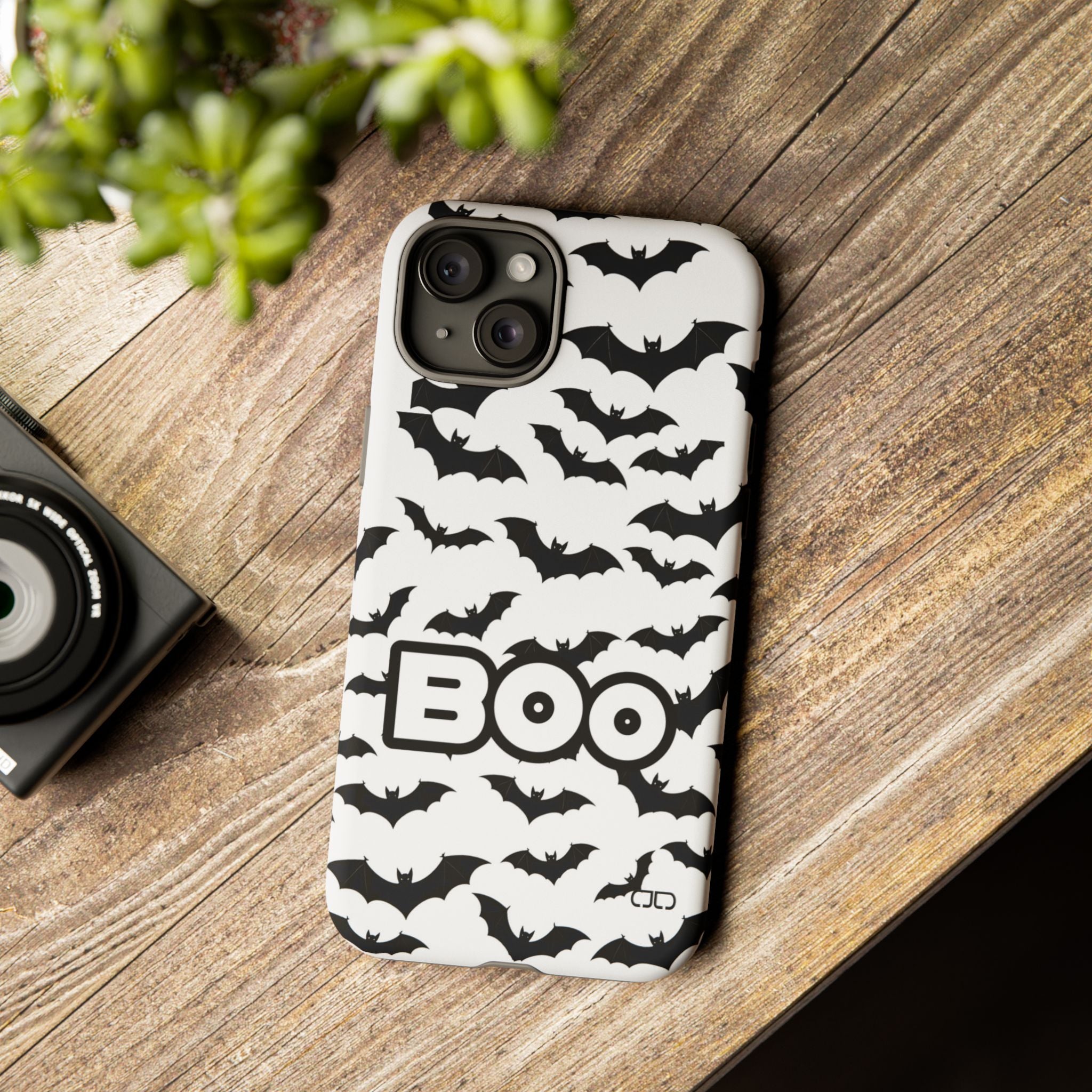 Halloween Bat Phone Case, Spooky Phone Cover, Trick or Treat Gift, Unique Cell Phone Accessory, October Decor