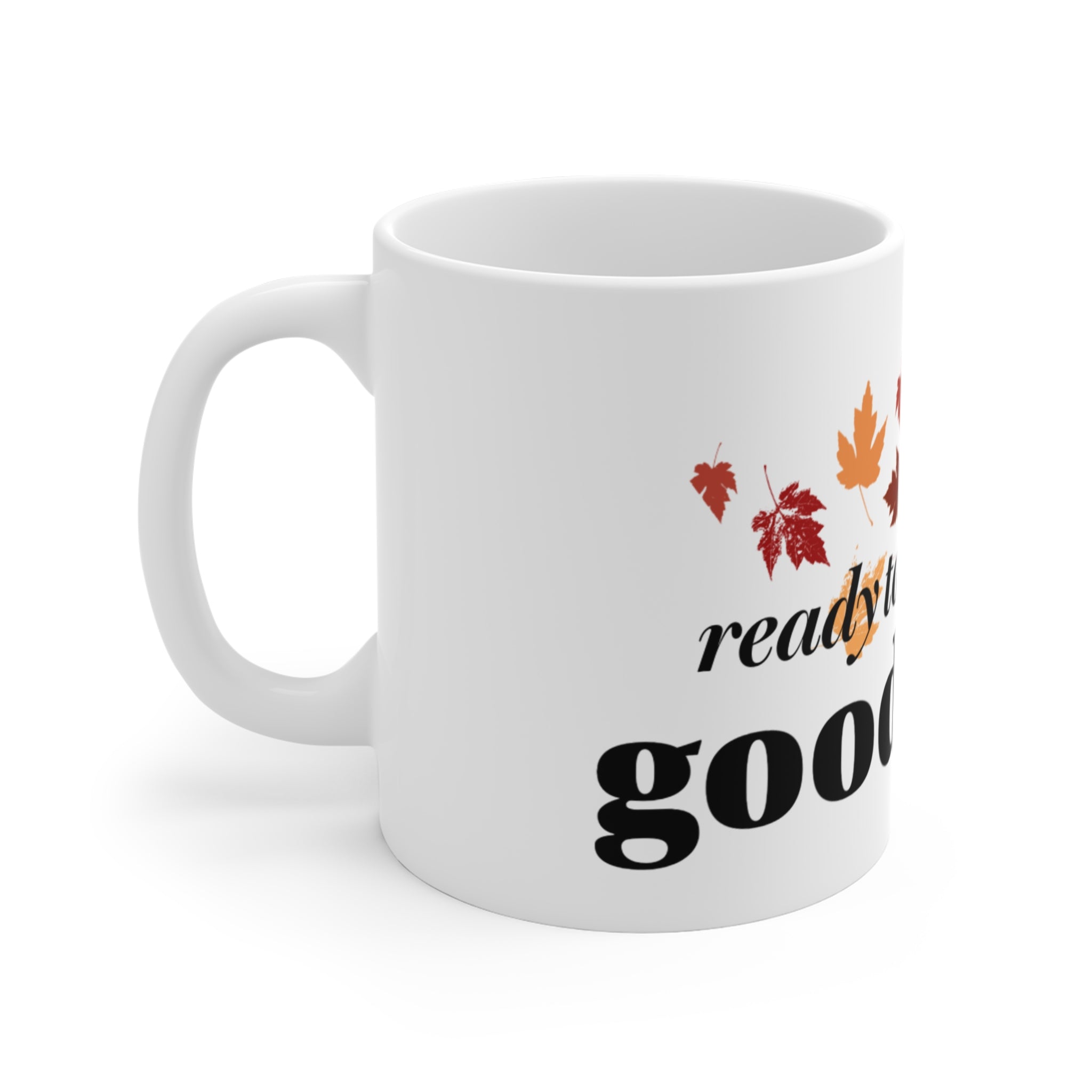 Ready to Fall into a Good Book | Autumn Leaves Coffee Mug, Fall Mug, Pumpkin Spice Mug, Cozy Home Decor, Gift for Book Lovers