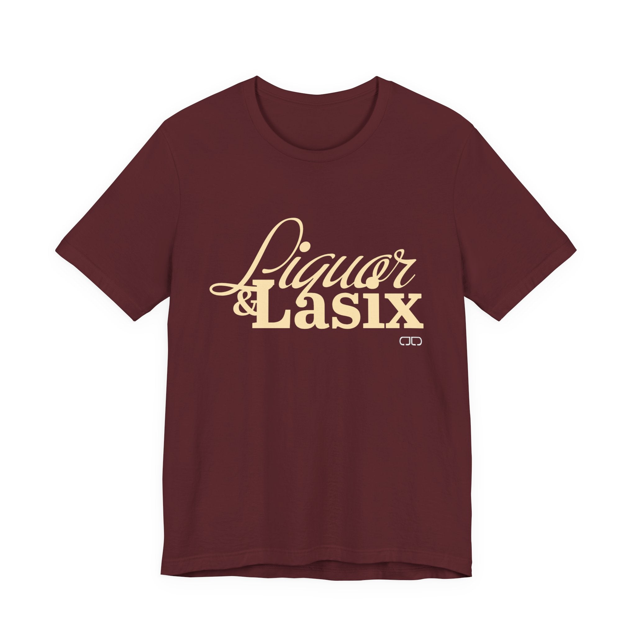 Liquor & Lasix Fun Graphic T-Shirt for Horse Lovers, Gifting, Casual Wear, Everyday Style, Trendy Fashion