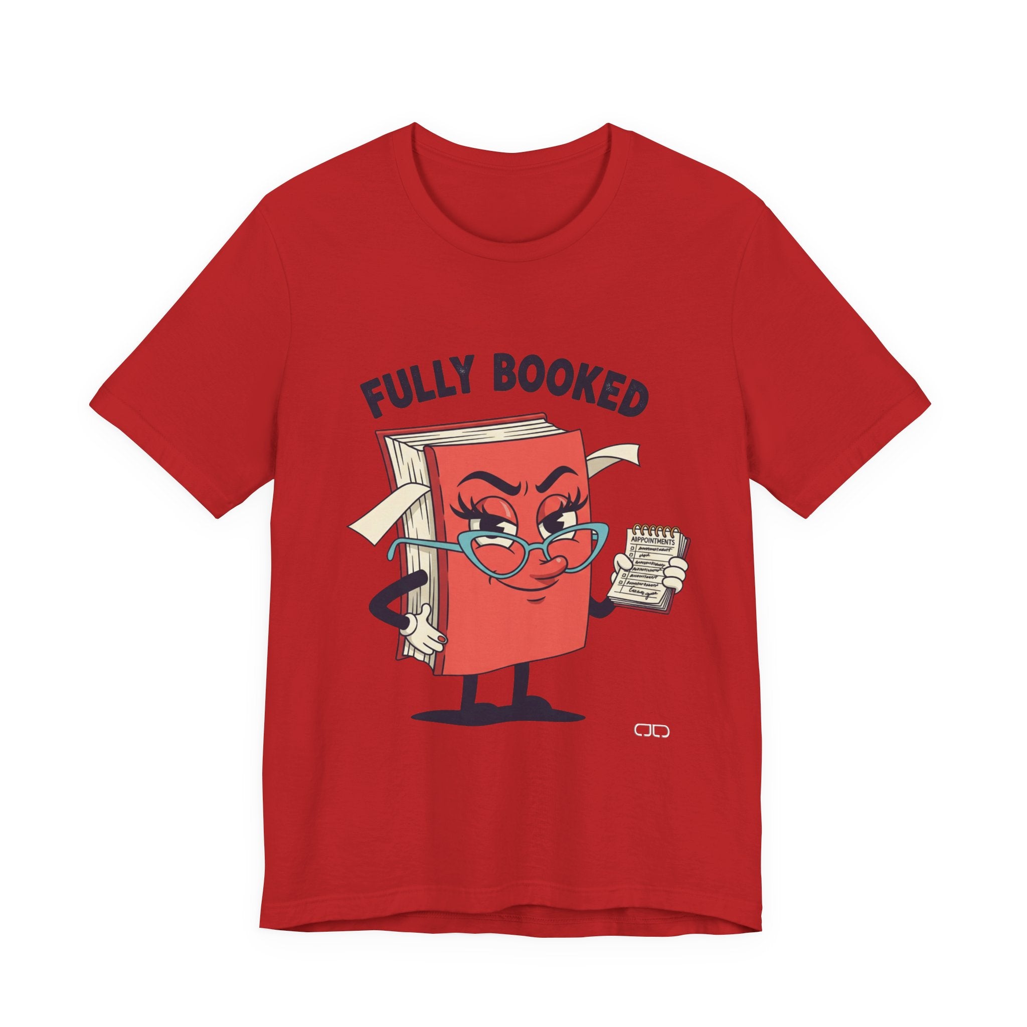Fully Booked Reader Tee - Perfect for Book Lovers, Gift for Librarians, Cozy Reading Shirt, Book Club Outfit, Literary Gift
