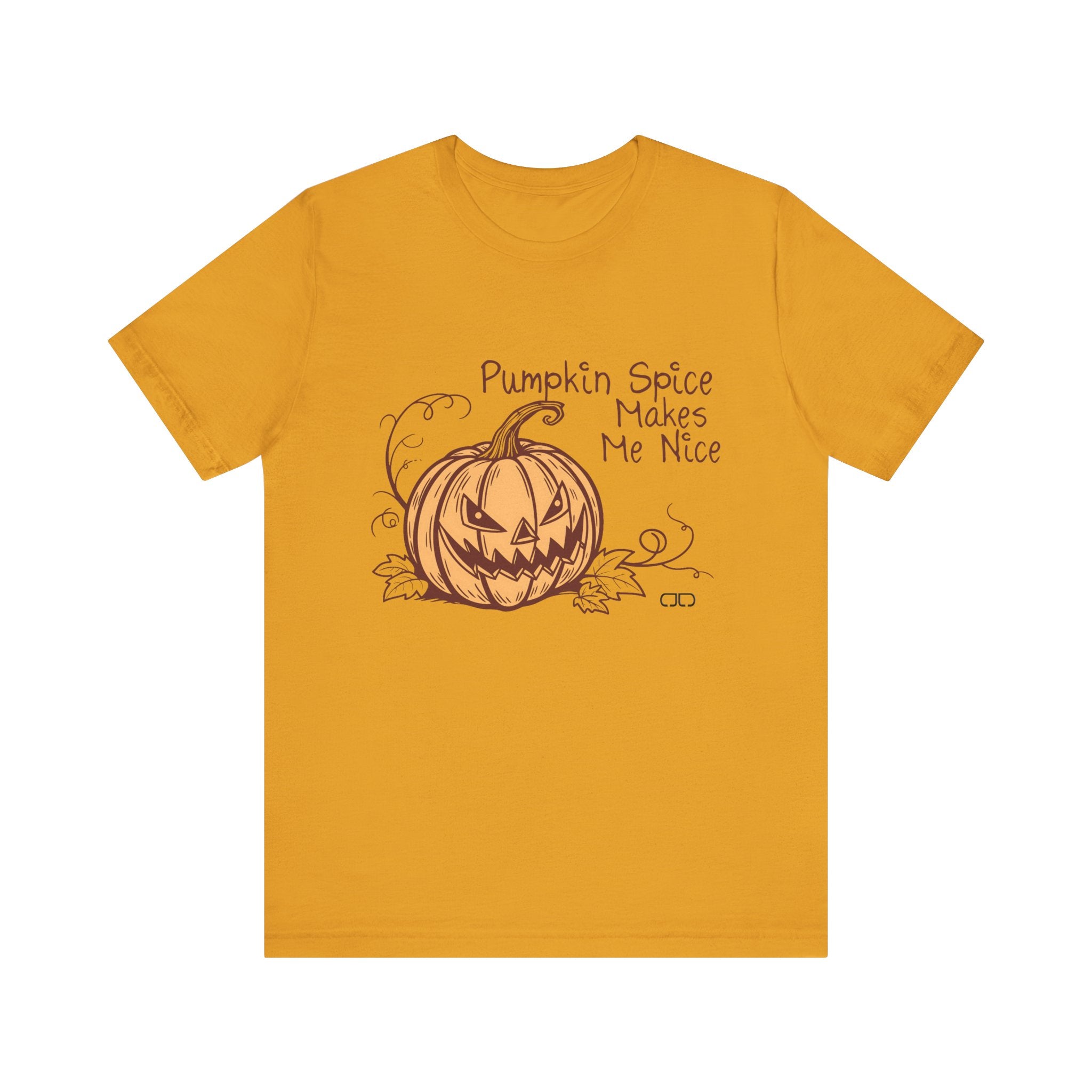 Pumpkin Spice Short Sleeve Tee | Fall Halloween T-Shirt, Funny Graphic Tee, Seasonal Fashion, Autumn Gift, Unisex Tee