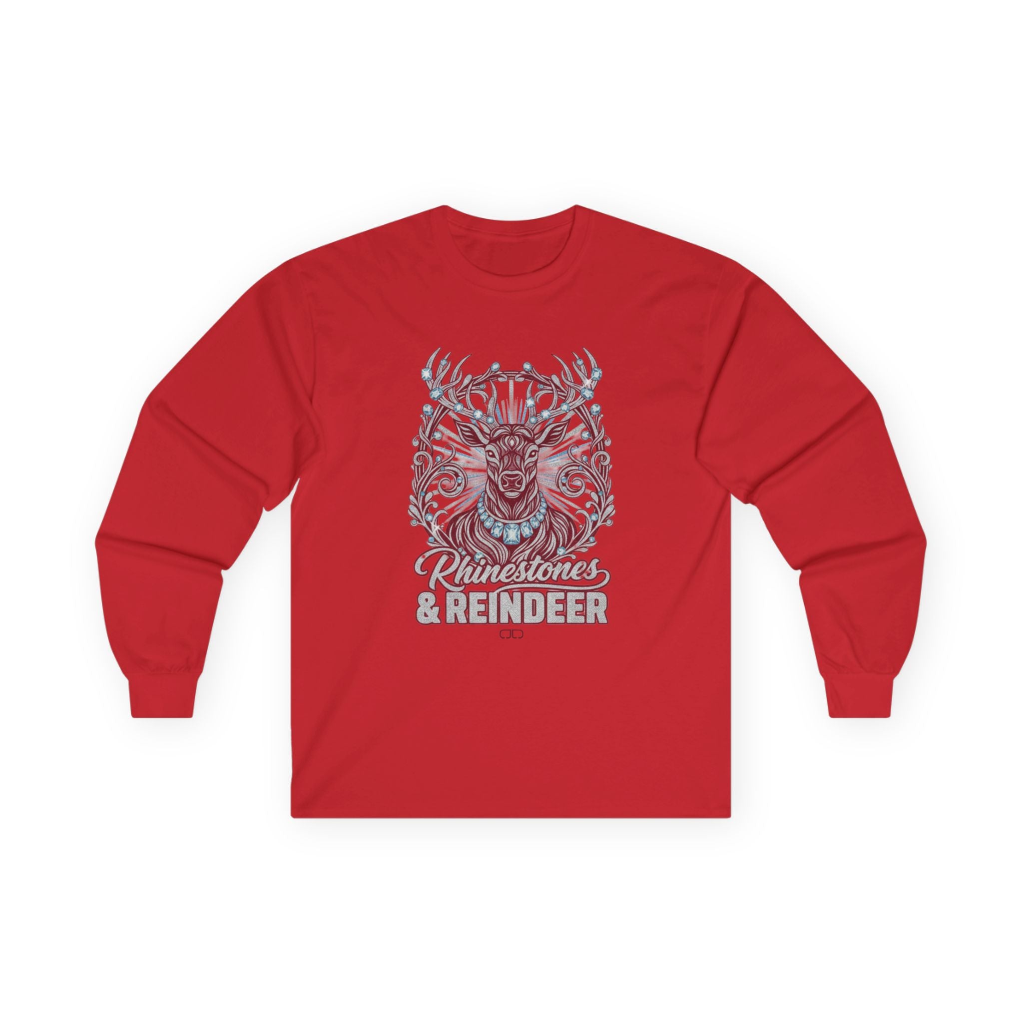 Reindeer & Reindeer Long Sleeve Tee