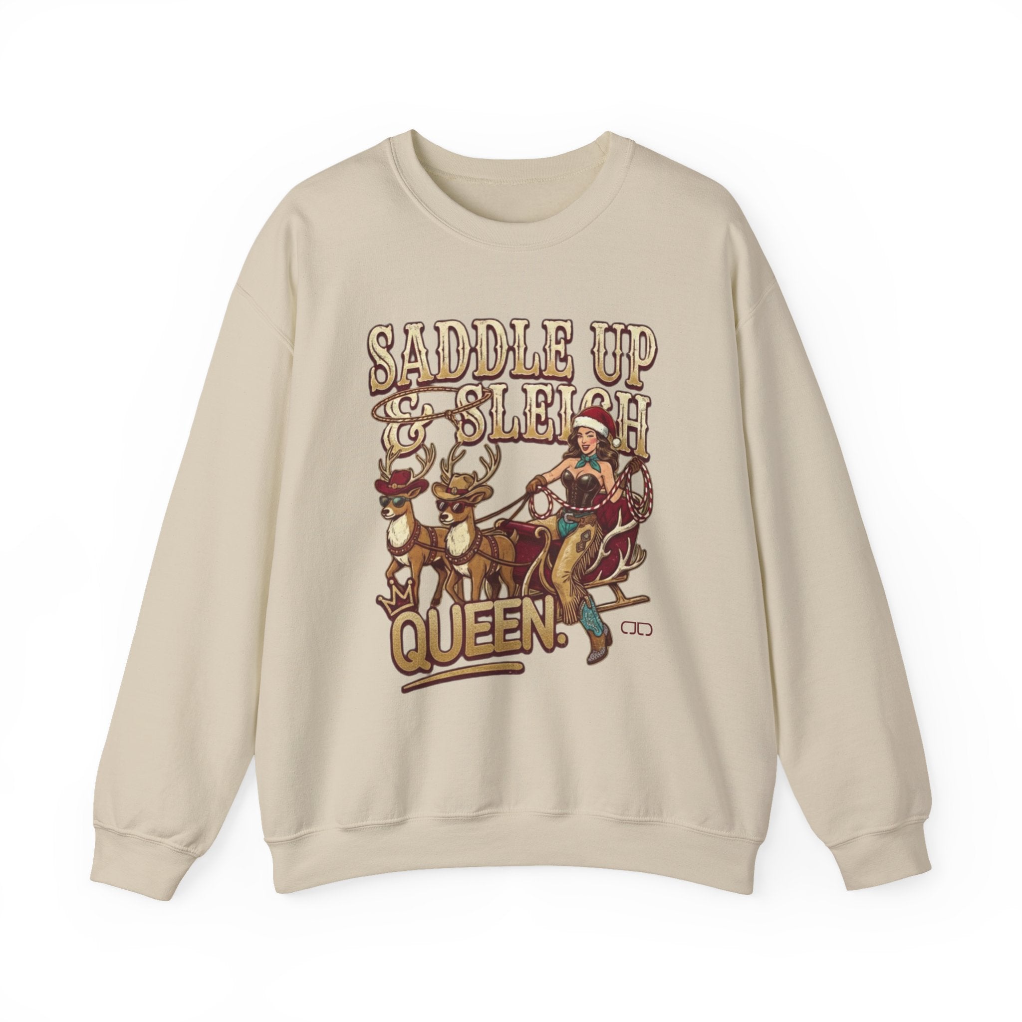 Saddle Up & Sleigh Christmas Pullover