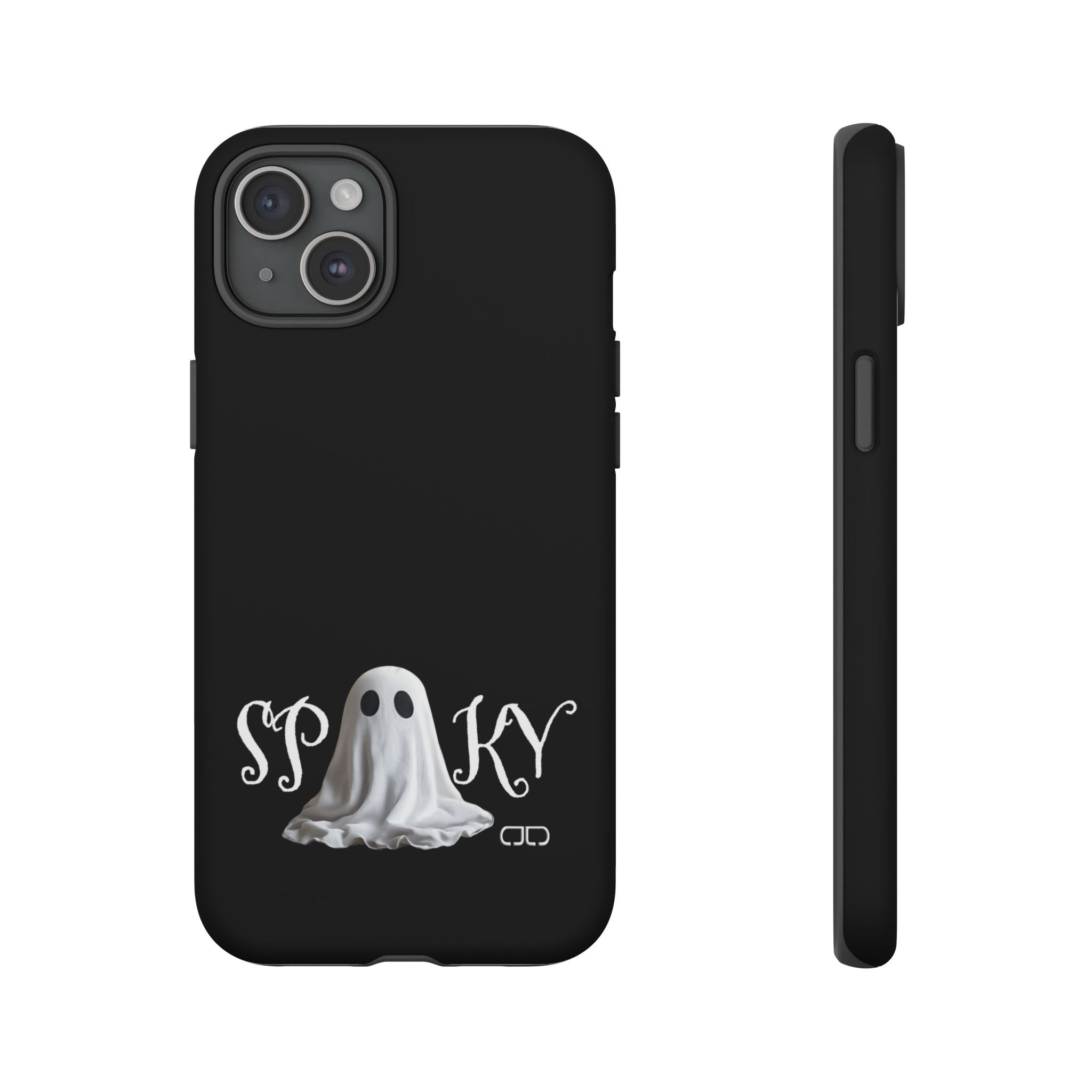 Spooky Ghost Phone Case, Halloween Accessories, Cute Phone Cover, Unique Gift for Ghost Lovers, Trendy Smartphone Decor