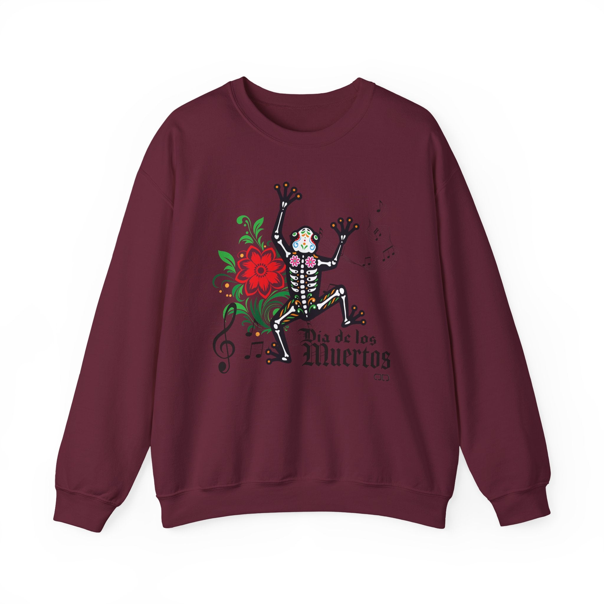 Dia de Los Muertos Crewneck Sweatshirt, Cozy Halloween Apparel, Unisex Sweatshirt, Day of the Dead Gift, Fall Fashion