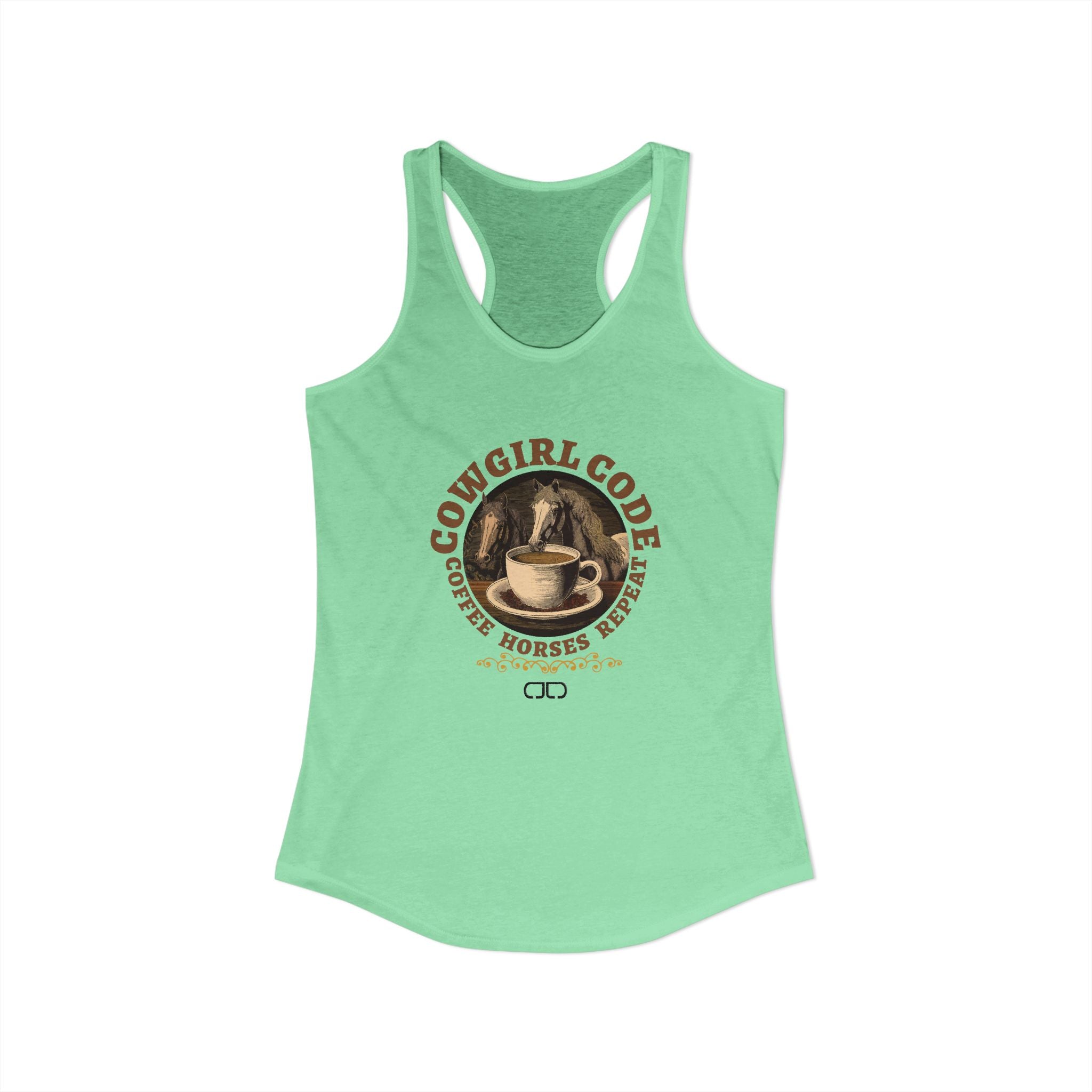 Cowgirl Code Racerback Tank