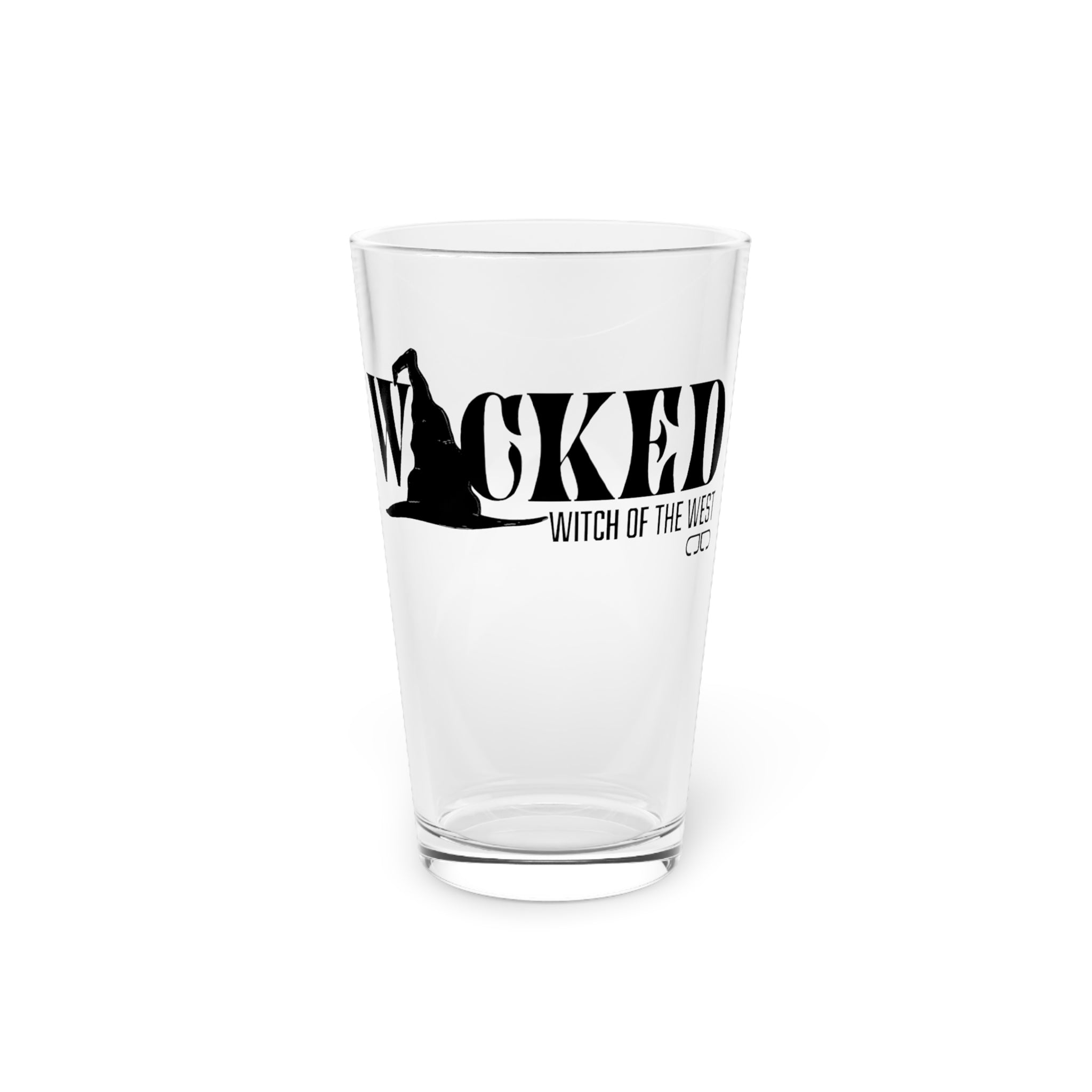 Wicked Witch of the West Pint Glass, 16oz - Perfect for Halloween Parties, Unique Gift, Barware, Witchcraft Decor, Themed Celebrations