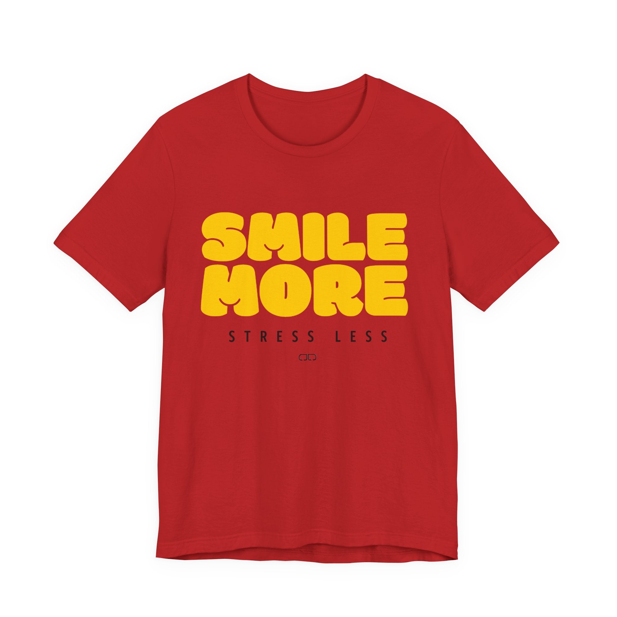Smile More Tee - Unisex Jersey Short Sleeve T-Shirt, Relaxed Fit, Positive Vibe Tee, Casual Wear, Gift for Friends