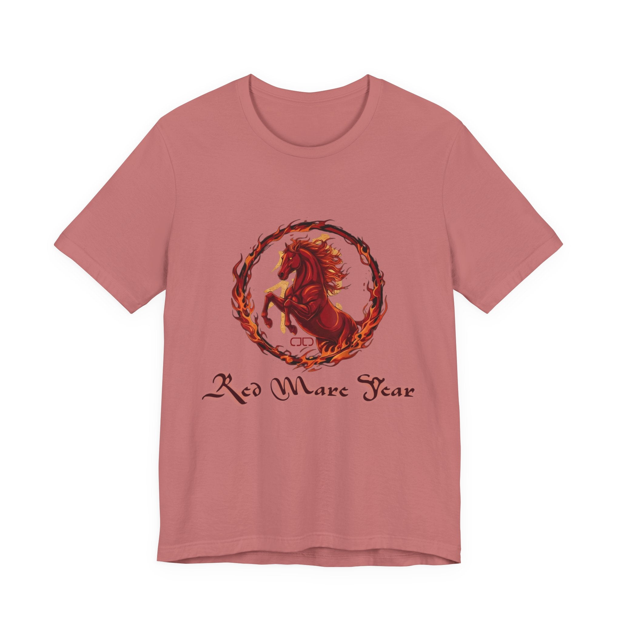 Red Mare Year Tee — Year of the Horse Graphic T‑Shirt