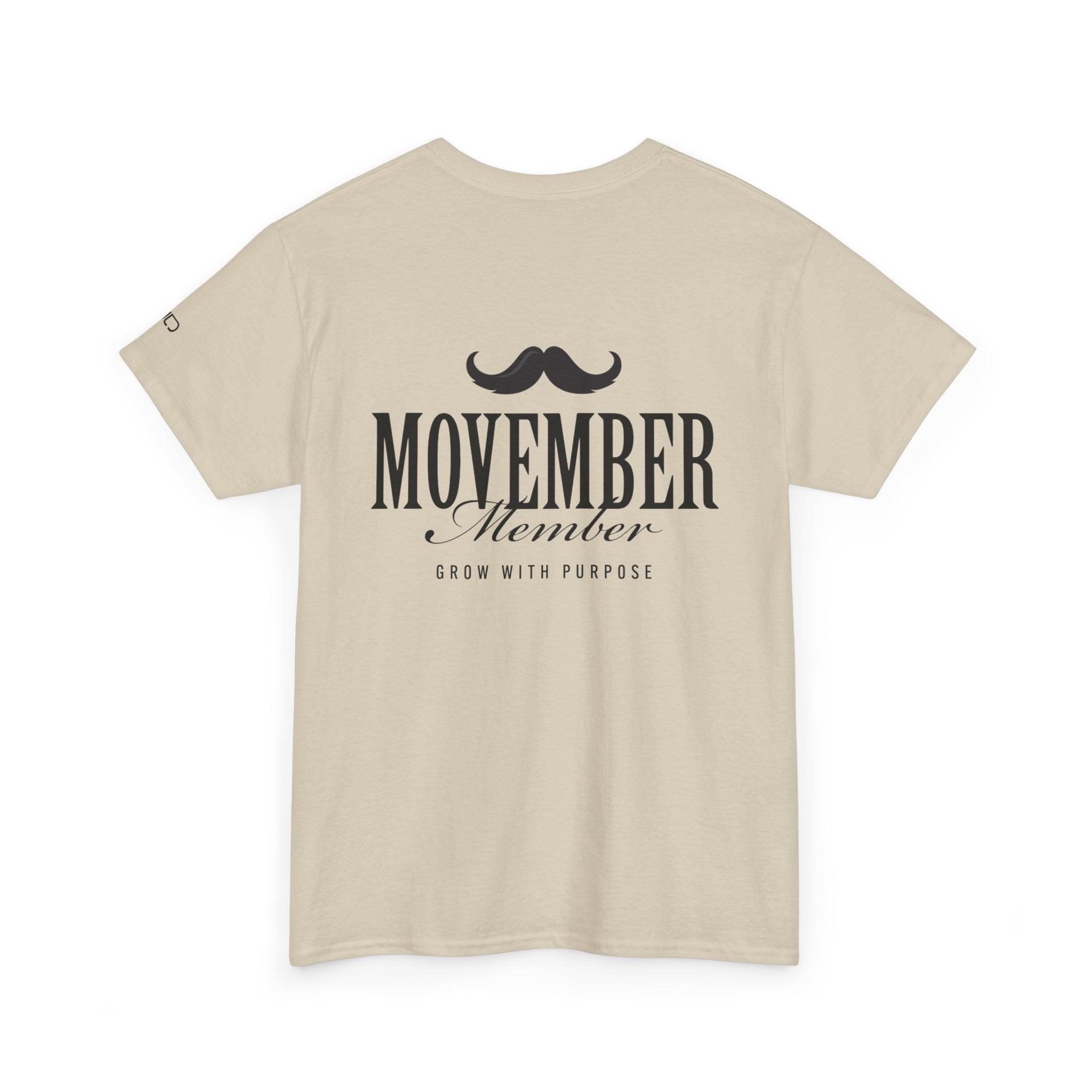 Movember Member  | Comfortable Cotton Shirt, Gifts, Fundraisers, Casual Wear, Everyday Style