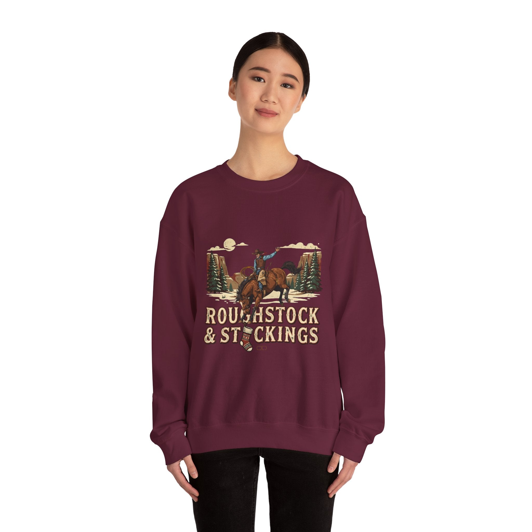 Roughstock & Stockings Crewneck Sweatshirt