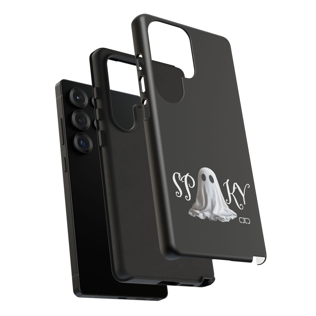 Spooky Ghost Phone Case, Halloween Accessories, Cute Phone Cover, Unique Gift for Ghost Lovers, Trendy Smartphone Decor