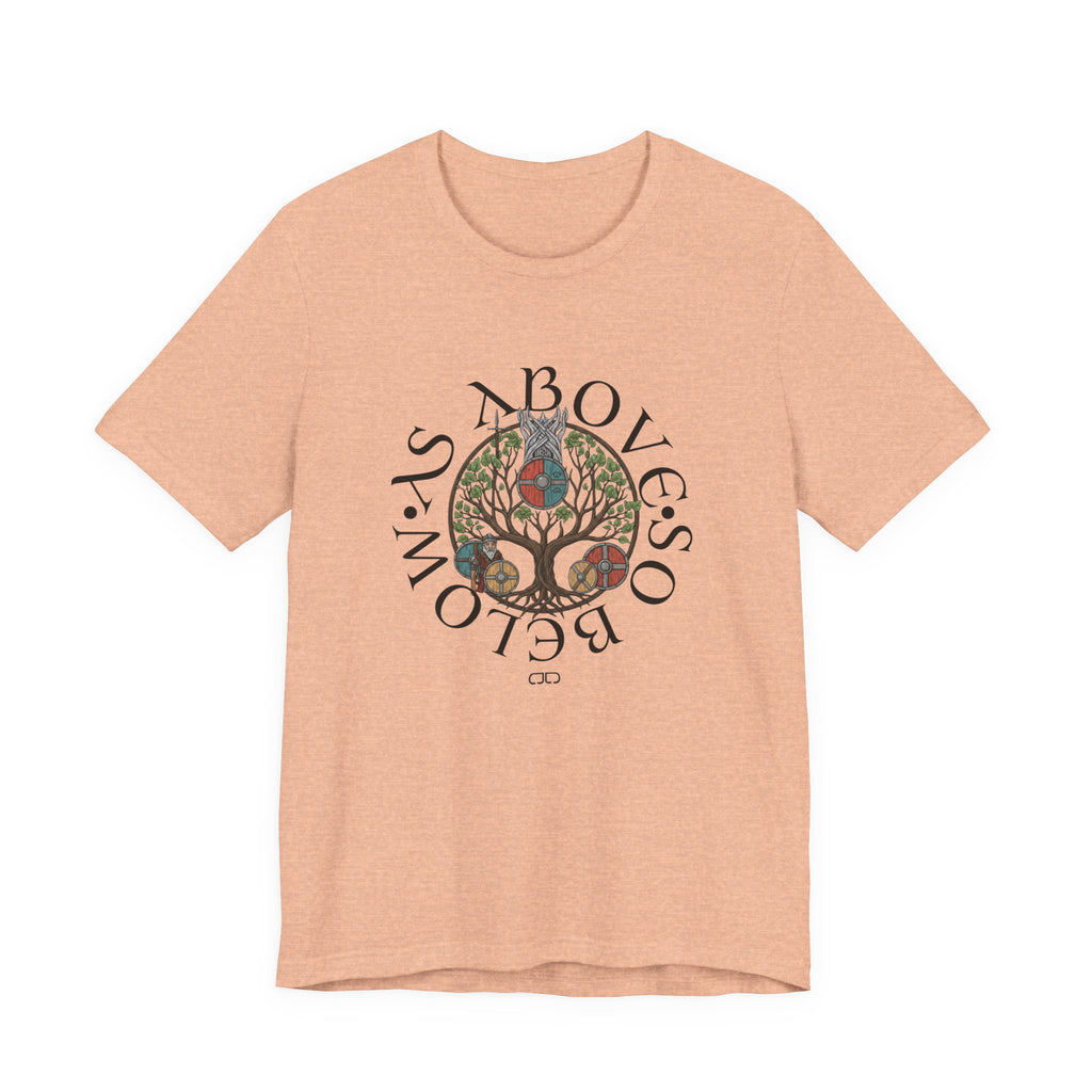 As Above, So Below, Gift for Nature Lovers, Casual Wear, Festival Top
