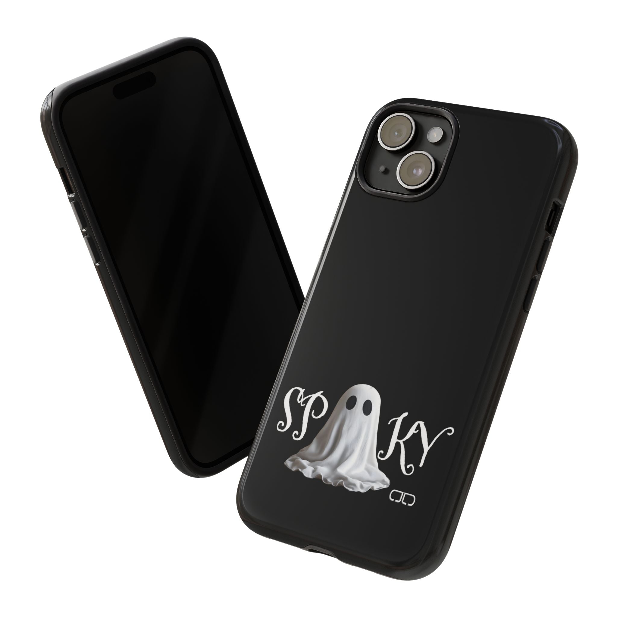 Spooky Ghost Phone Case, Halloween Accessories, Cute Phone Cover, Unique Gift for Ghost Lovers, Trendy Smartphone Decor