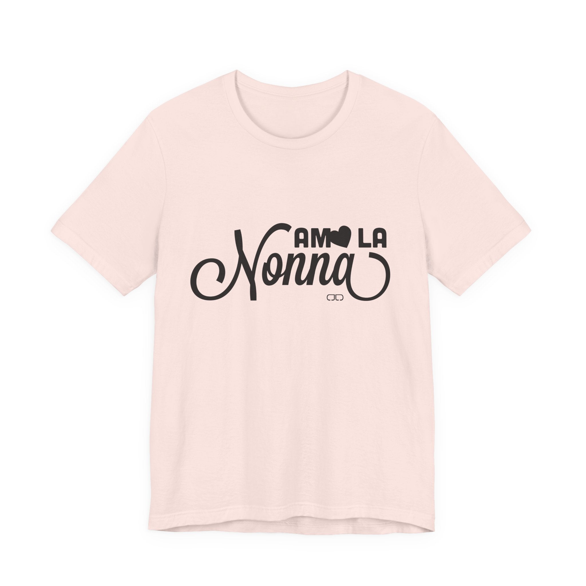 Amo La Nonna Tee | Unisex Jersey Short Sleeve Shirt, Love for Grandma, Gift for Mother's Day, Cute Family Tee, Comfortable Casual Wear