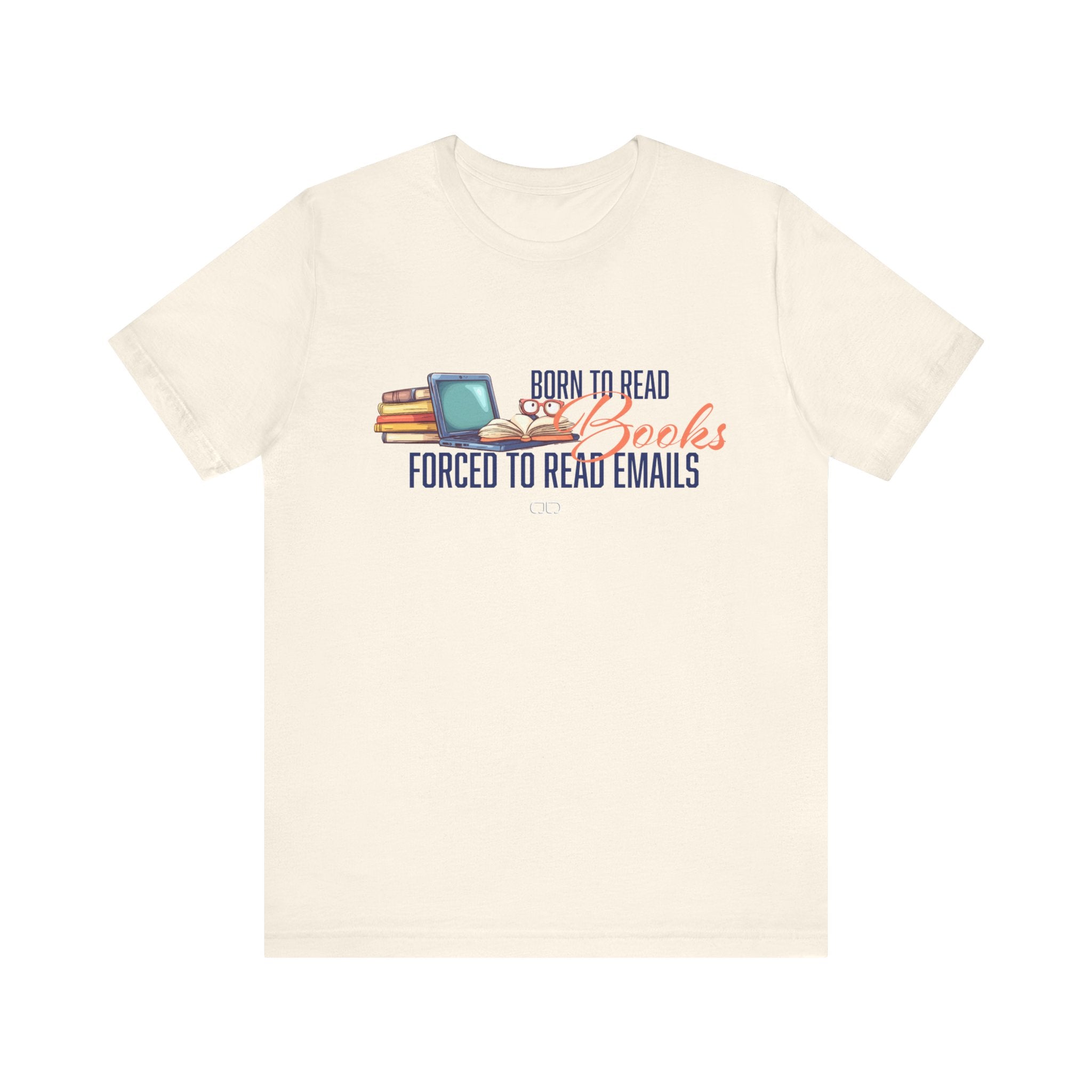 Born to Read Books Unisex Tee, Reader Gift, Book Lover Shirt, Funny Bookish T-Shirt, Literary Humor Apparel, Great for Book Clubs