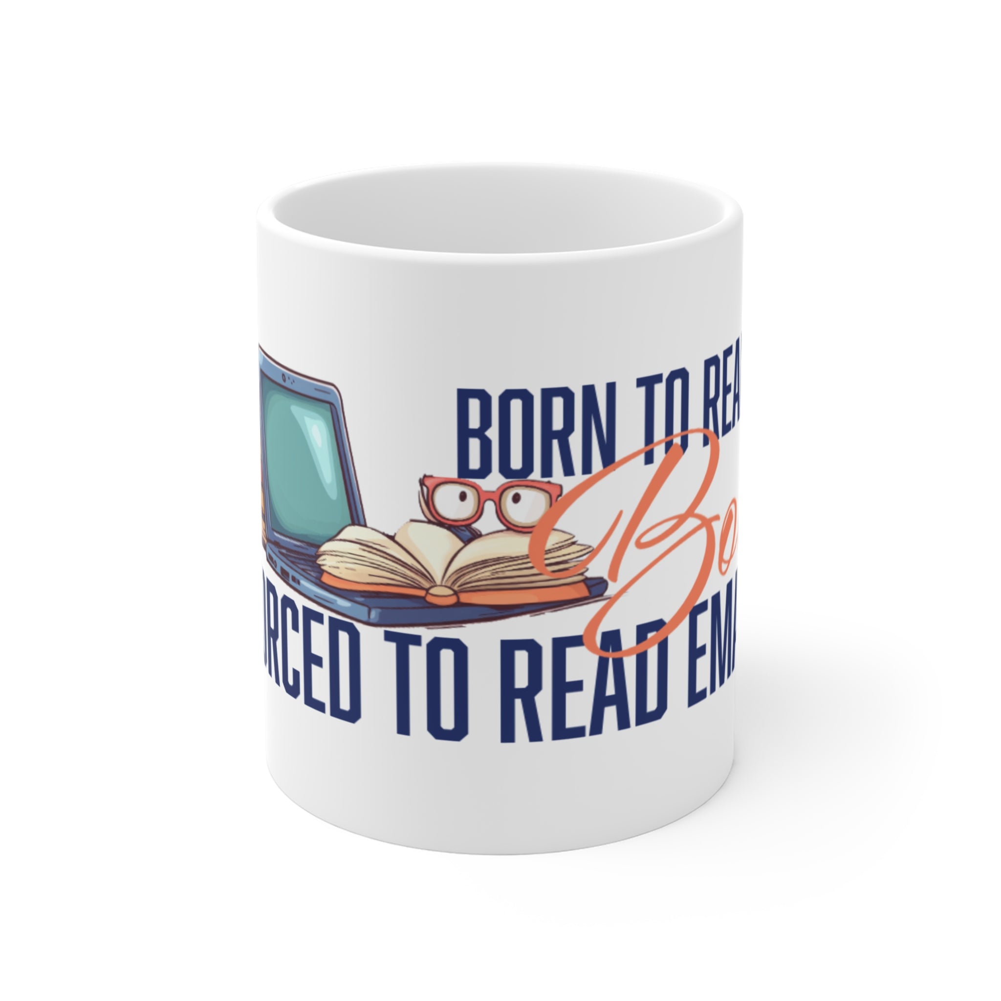 Book Lover's Mug, Reading Gift, Perfect for Students, Coffee Cup, Literary Humor, Cute Owl Design