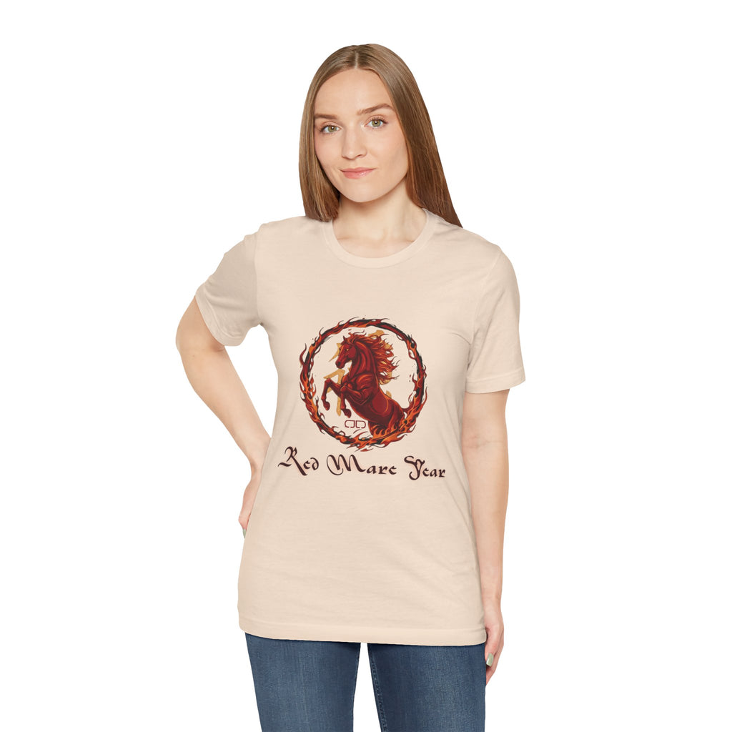 Red Mare Year Tee — Year of the Horse Graphic T‑Shirt
