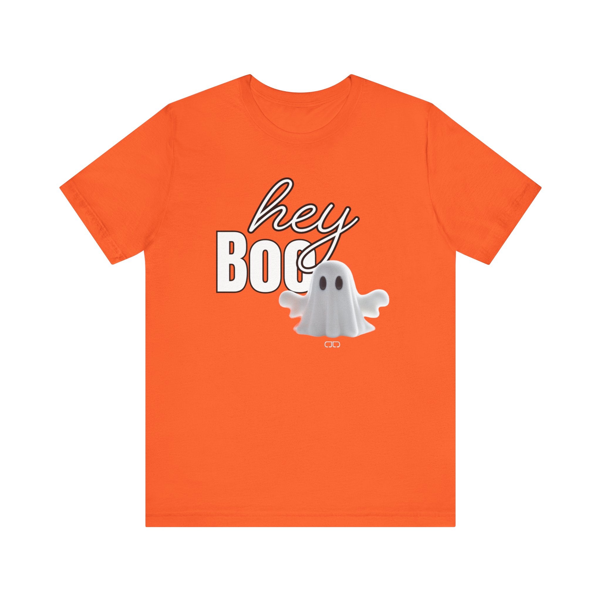 Hey Boo Ghost Tee - Unisex Halloween T-Shirt, Fall Apparel, Spooky Season Wear, Ghost Lover Gift, Casual Halloween Outfit