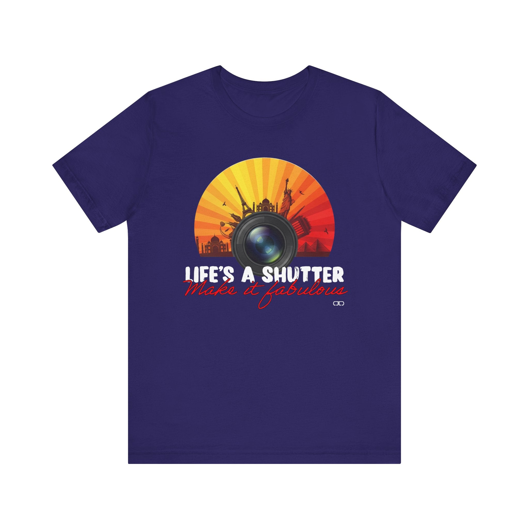 Life's a Shutter, Gift for Photographers, Cinematic Photography Tee, Casual Wear, Travel Souvenir, Birthday Gift