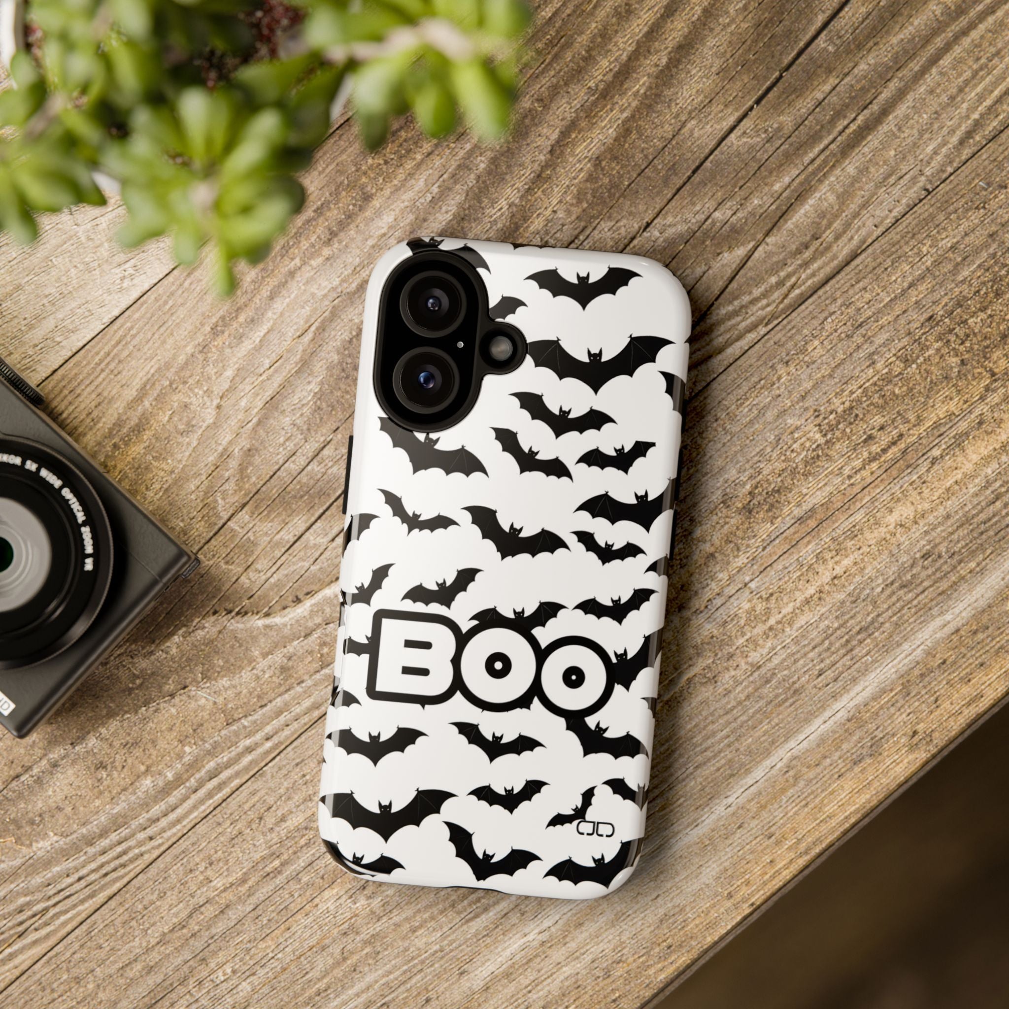 Halloween Bat Phone Case, Spooky Phone Cover, Trick or Treat Gift, Unique Cell Phone Accessory, October Decor