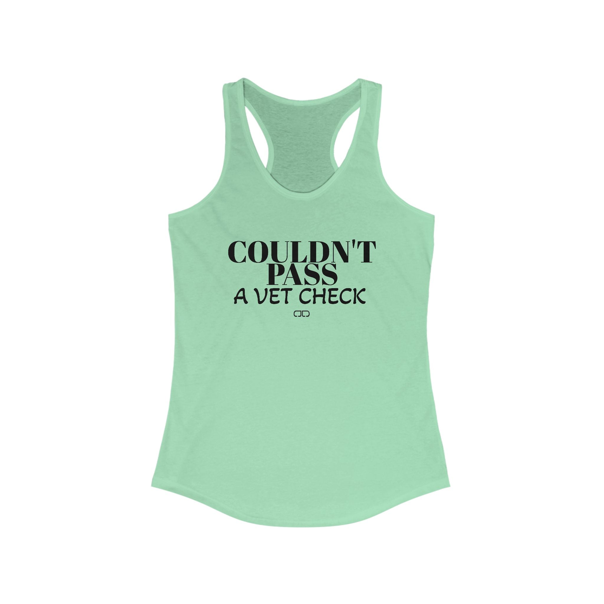 Funny Vet Check Tank Top for Women, Broken Humor, Workout Shirt, Gift for Pet Owners, Gym Tank, Summer Wear
