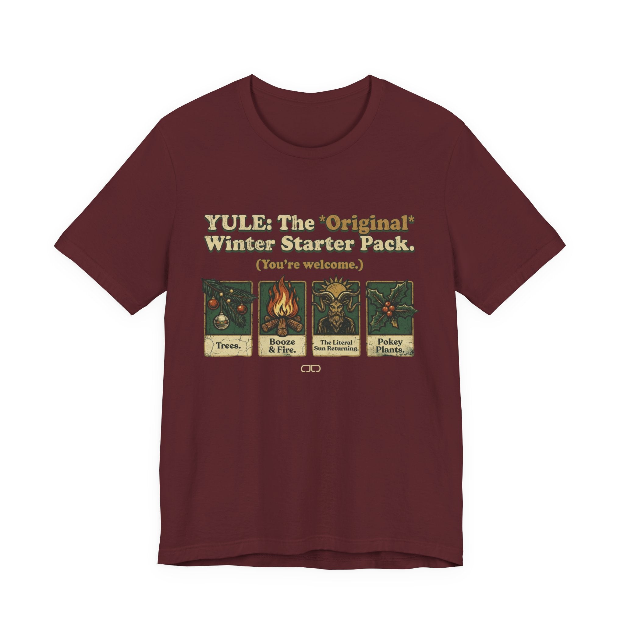 Yule Winter Starter Pack Tee — "YULE: The 'Ordinar' Winter Starter Pack (You’re Welcome)"