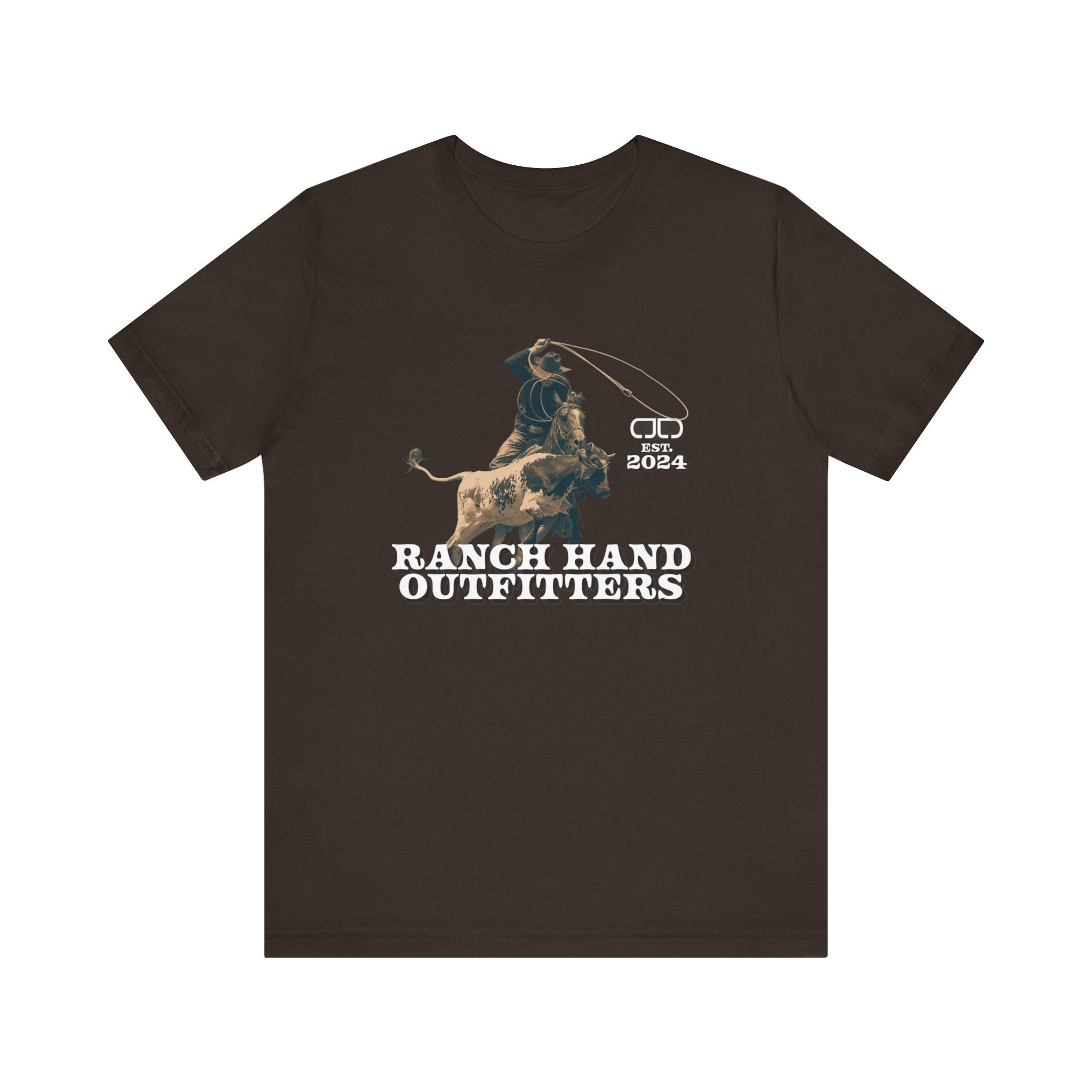 Ranch Hand Outfitters Tee — Cowboy Roping Western Graphic T-Shirt