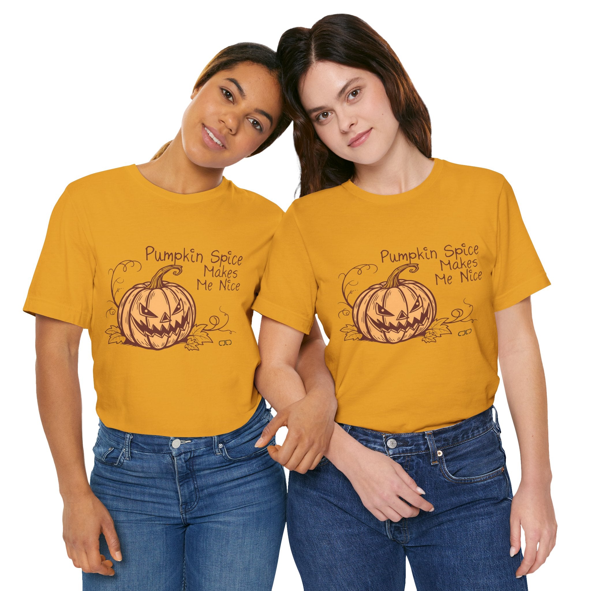 Pumpkin Spice Short Sleeve Tee | Fall Halloween T-Shirt, Funny Graphic Tee, Seasonal Fashion, Autumn Gift, Unisex Tee