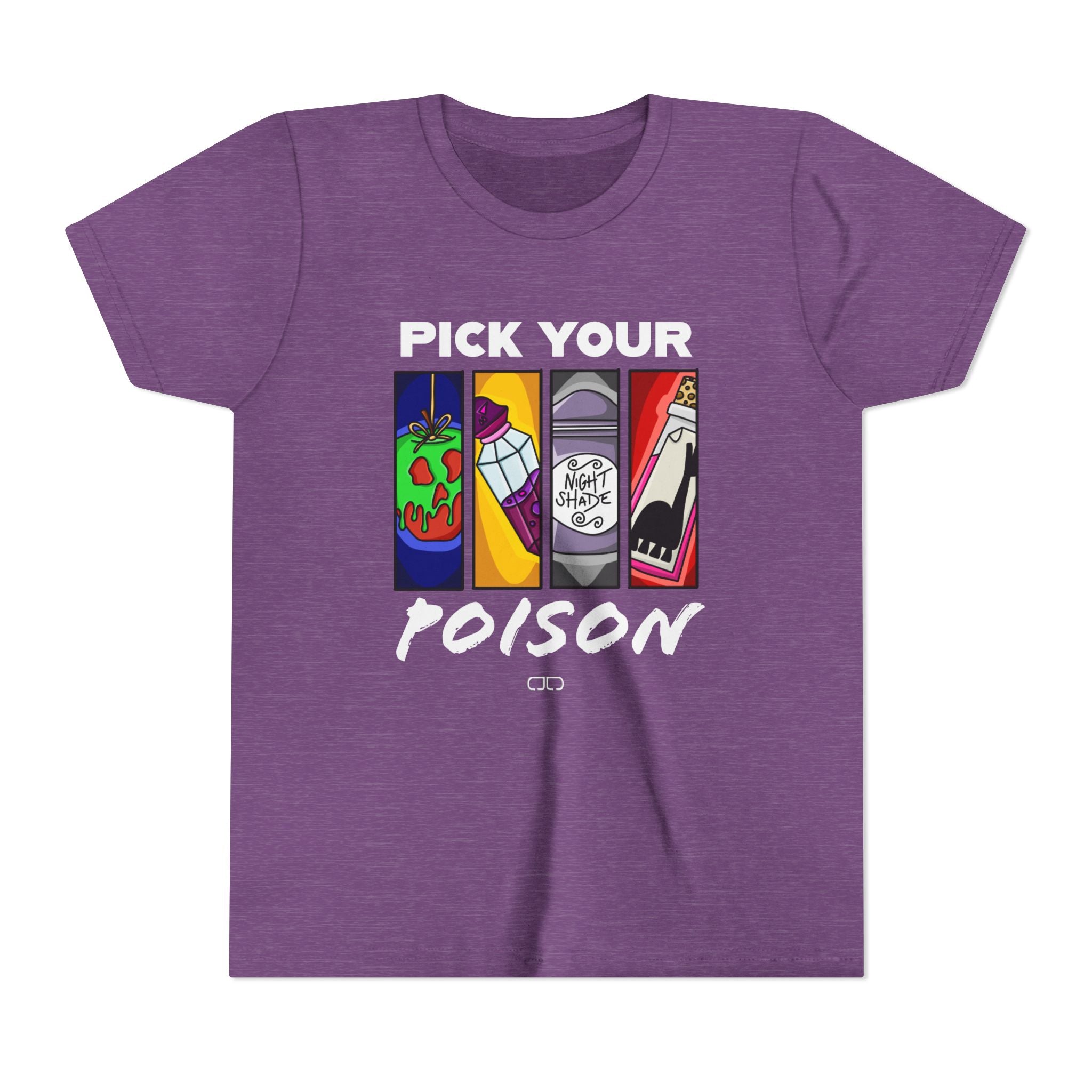 Pick Your Poison Youth Graphic Tee, Fun Casual Wear, Gift for Teenagers, Party Outfit, Cool Graphic T-Shirt