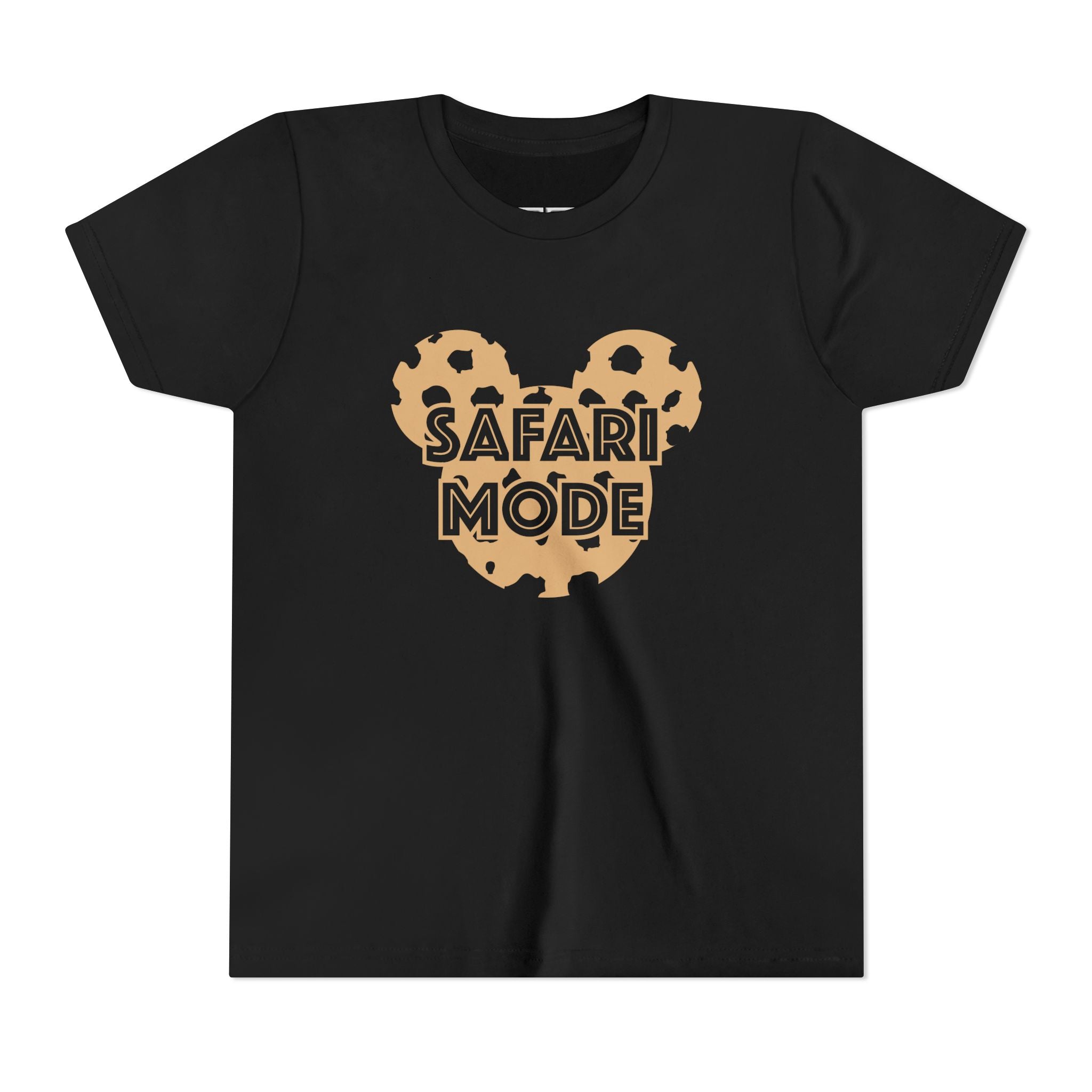 Safari Mode Cheetah Youth Tee, Cool Kids Shirt, Adventure T-Shirt, Animal Safari Clothing, Birthday Gift, Everyday Wear