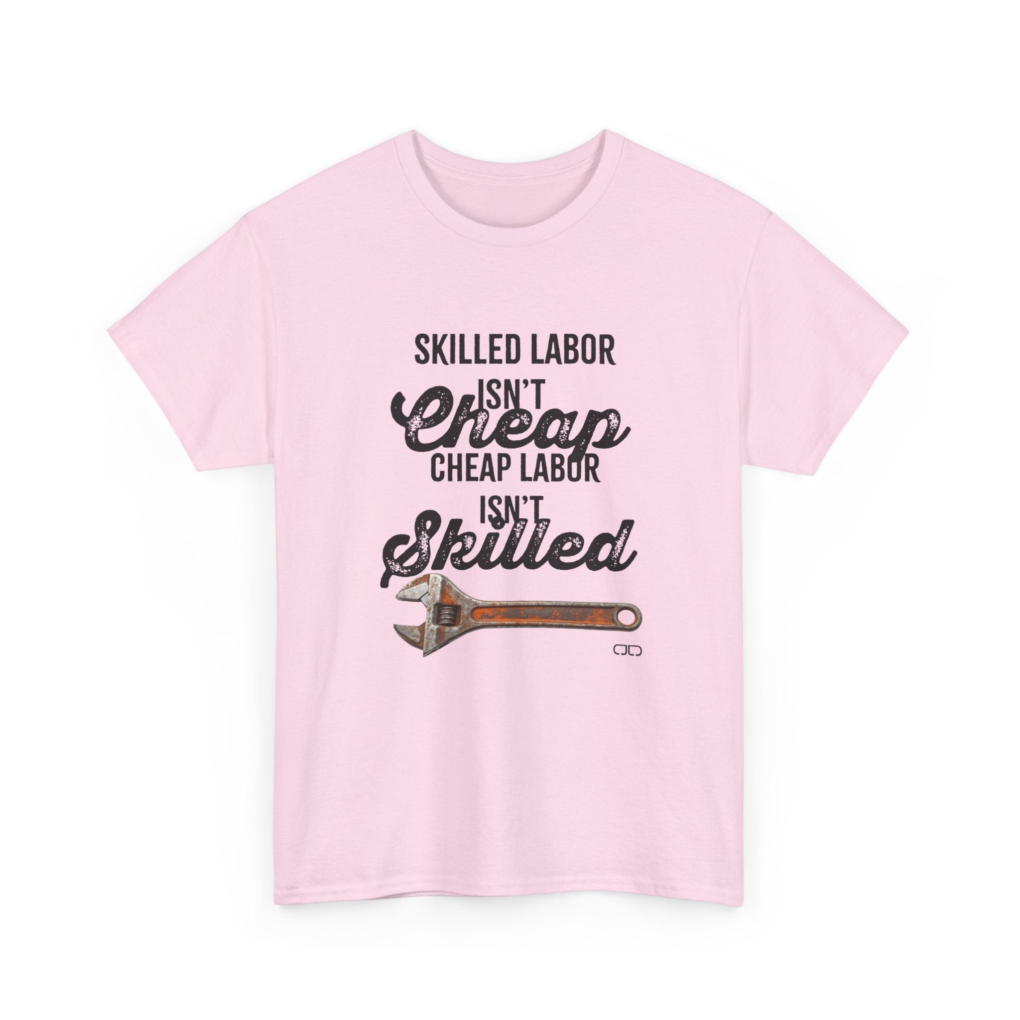 Skilled Labor Unisex Heavy Cotton Tee, Work Shirt, Gift for Tradespeople, Father's Day, Construction Worker Apparel