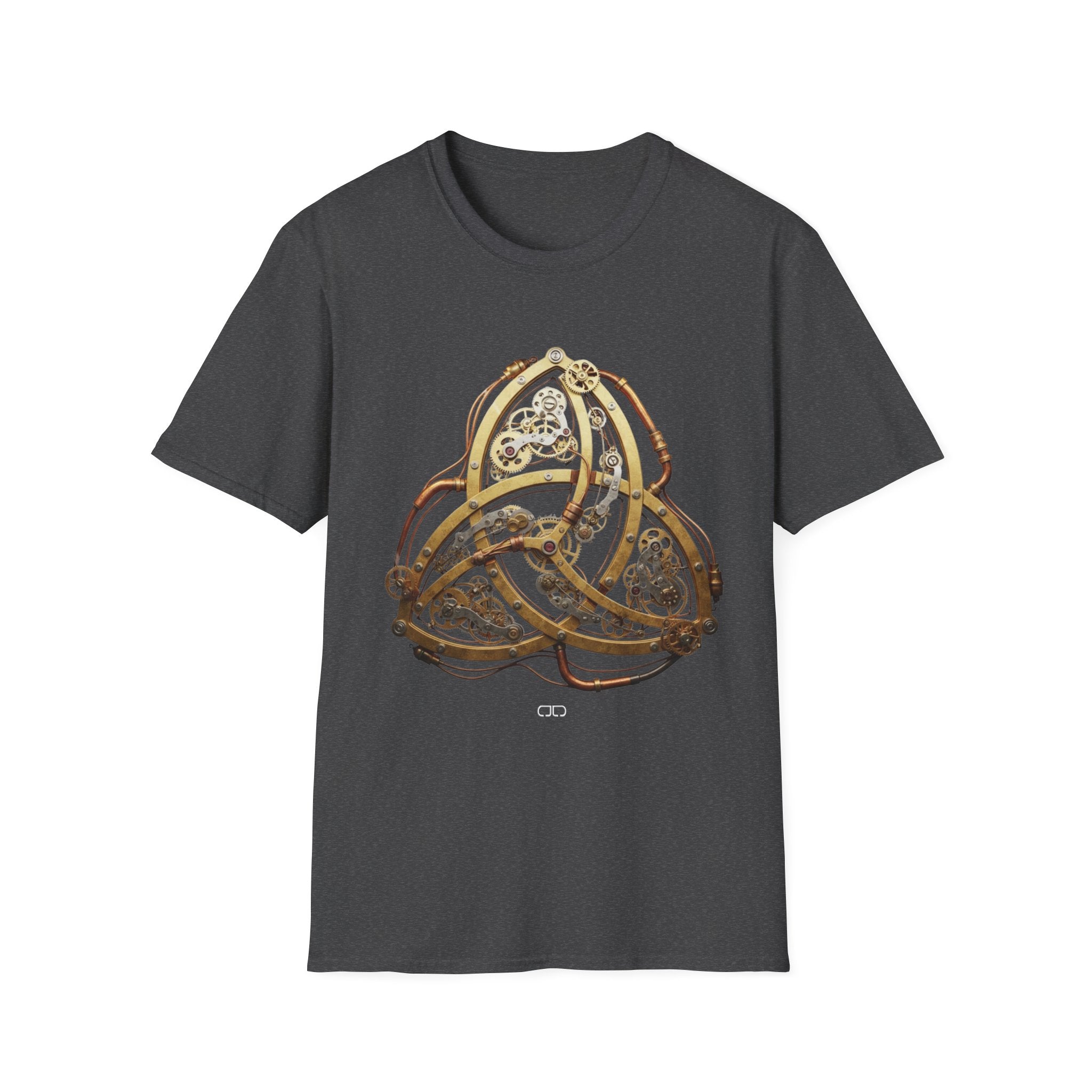 Steampunk Triquetra, Vintage Mechanism Tee, Casual Wear, Gift for Tech Enthusiasts, Unique Graphic Shirt, Perfect [...]