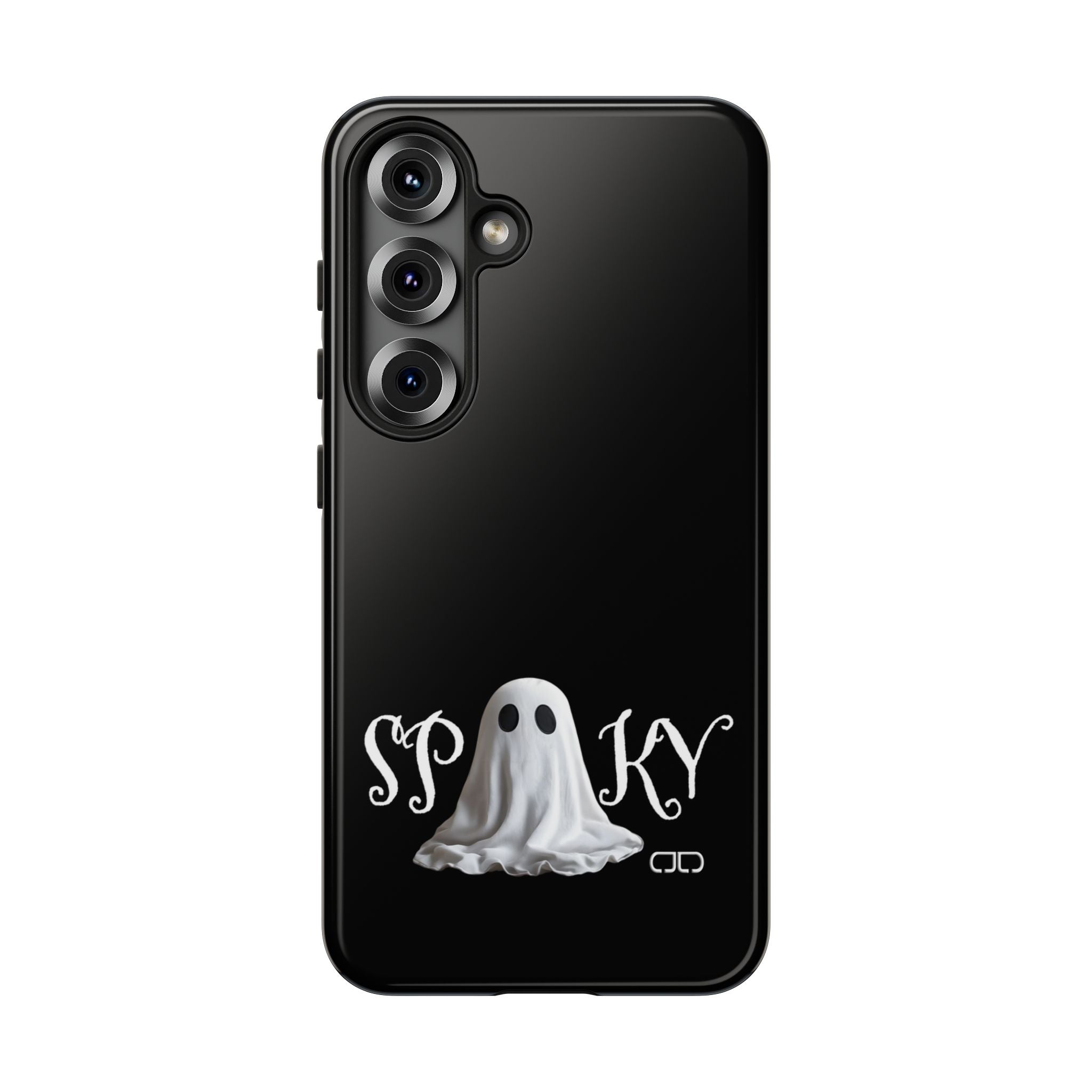 Spooky Ghost Phone Case, Halloween Accessories, Cute Phone Cover, Unique Gift for Ghost Lovers, Trendy Smartphone Decor