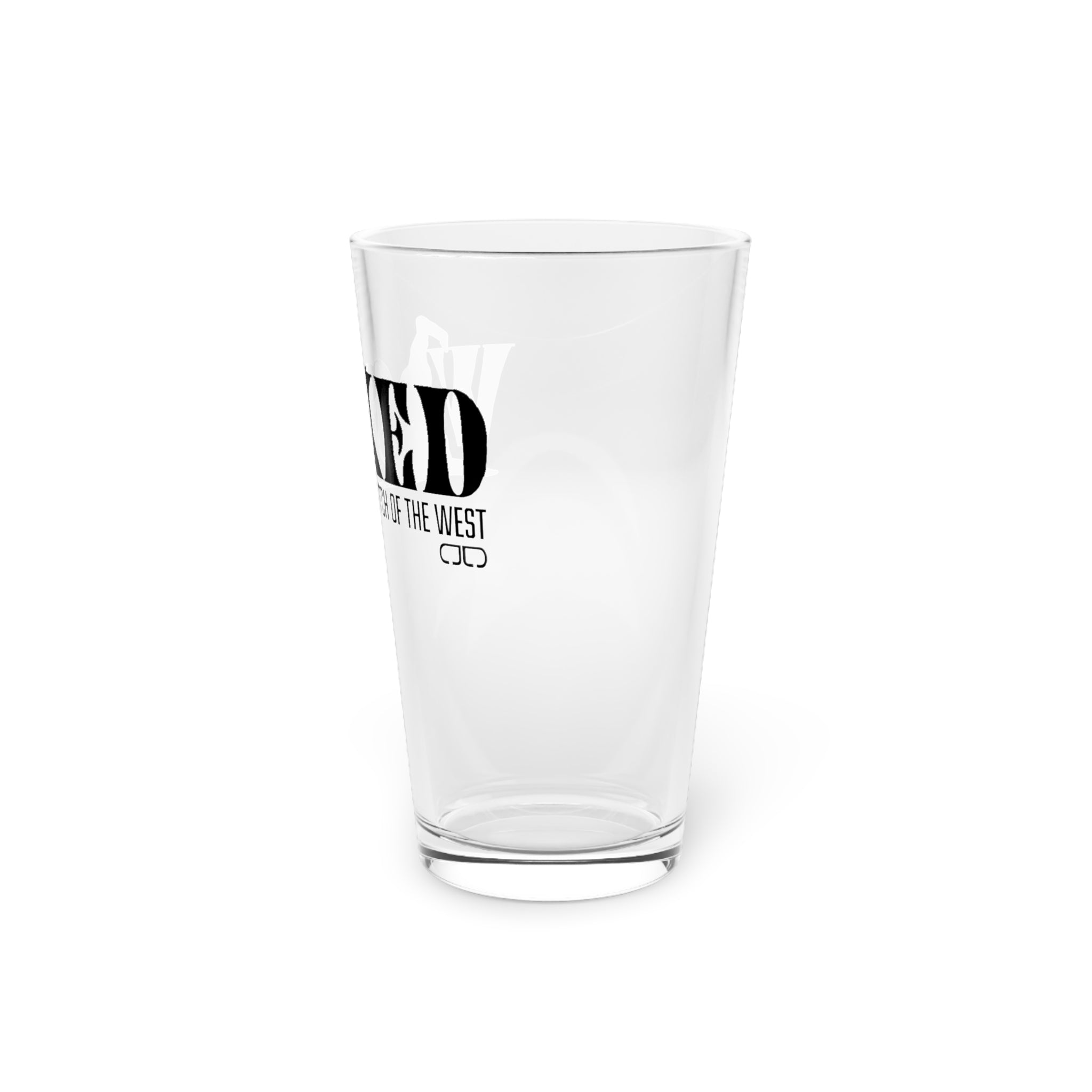 Wicked Witch of the West Pint Glass, 16oz - Perfect for Halloween Parties, Unique Gift, Barware, Witchcraft Decor, Themed Celebrations