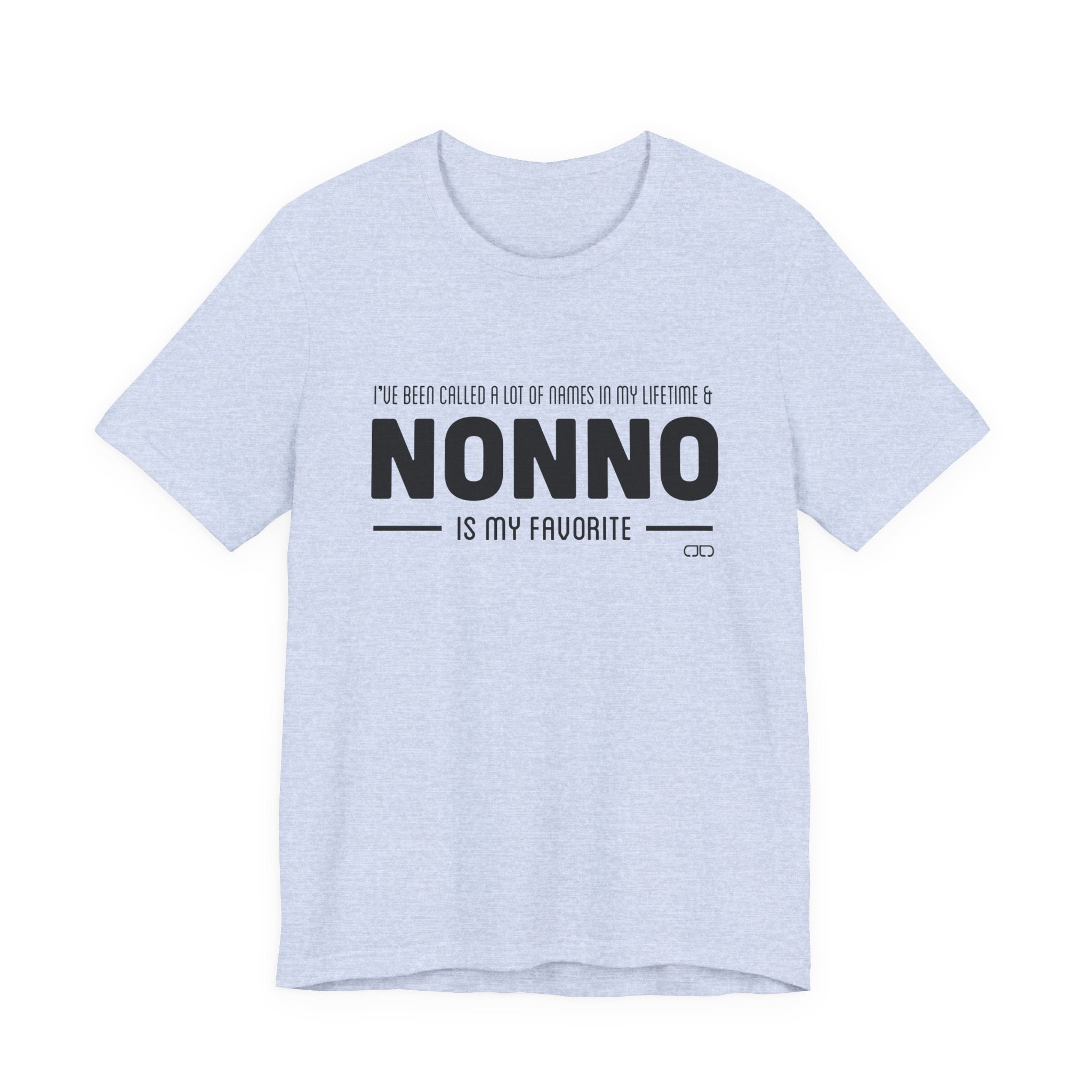 Grandparent Favorite Unisex Tee, Gifts for Grandparents, Family Reunion Shirt, Cute Nonno T-Shirt, Birthday Gift for Grandpa