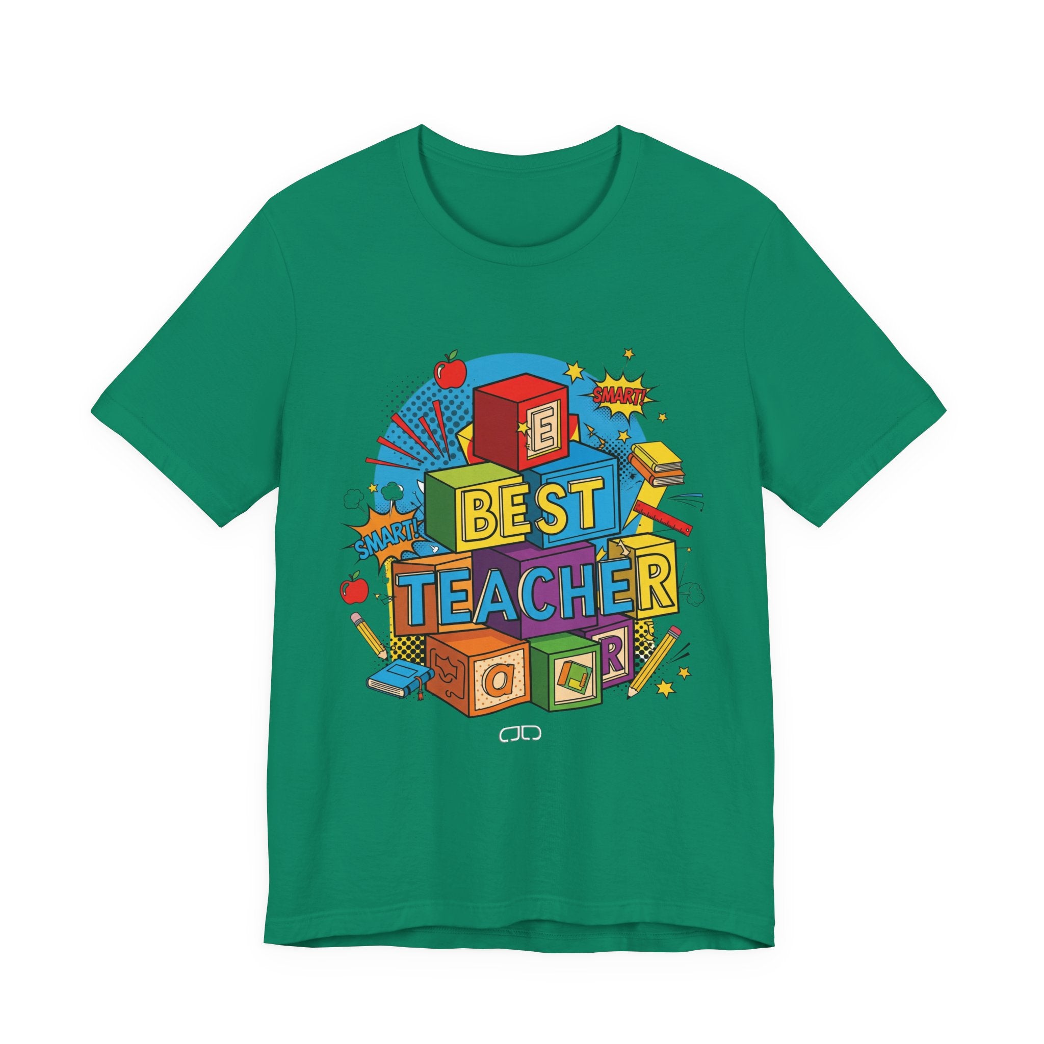 Best Teacher Unisex Jersey Tee - Fun Gift for Educators, Teacher Appreciation, Back to School, Classroom Vibes, Inspirational T-Shirt