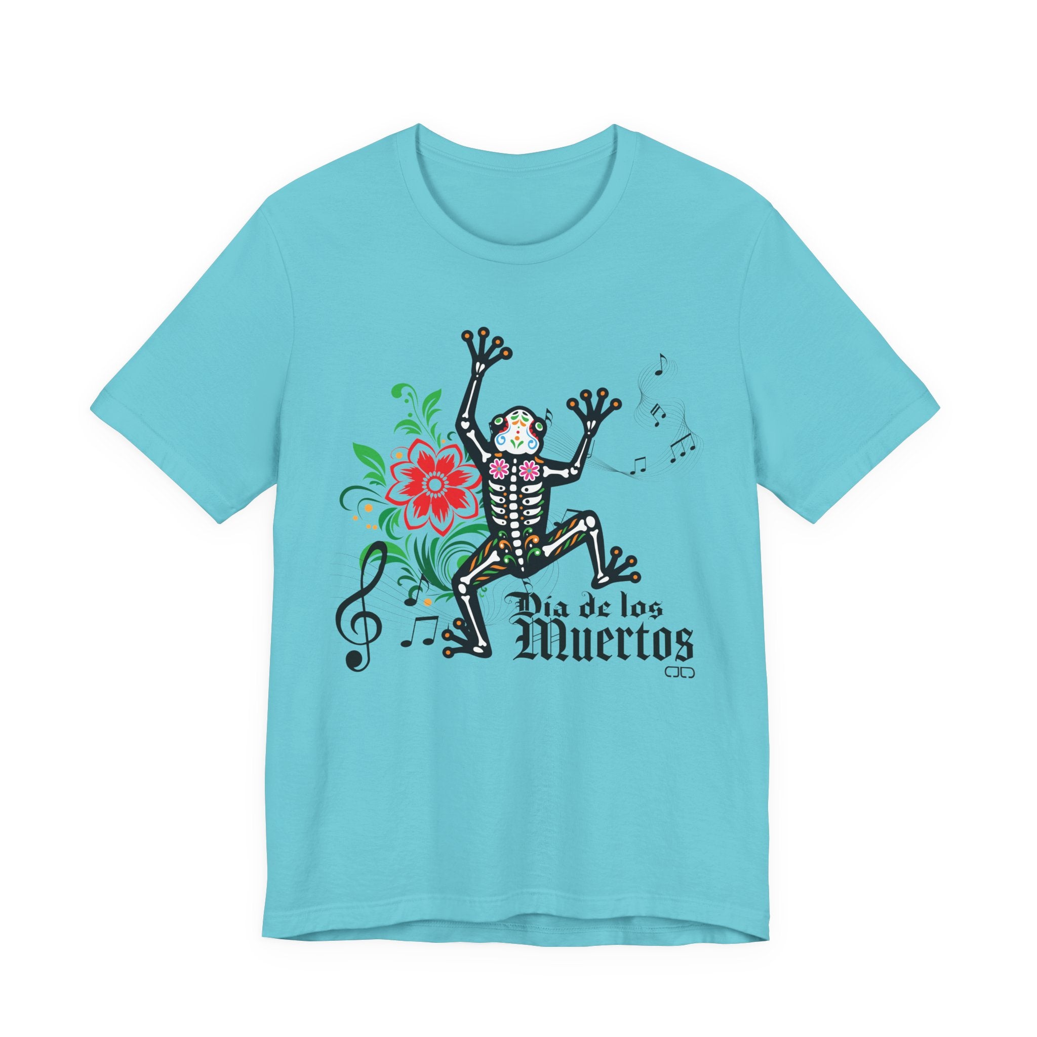 Dia de Los Muertos Unisex Jersey Tee, Fun Graphic T-Shirt, Festival Shirt, Halloween Tee, Casual Wear, Gift for Celebrations
