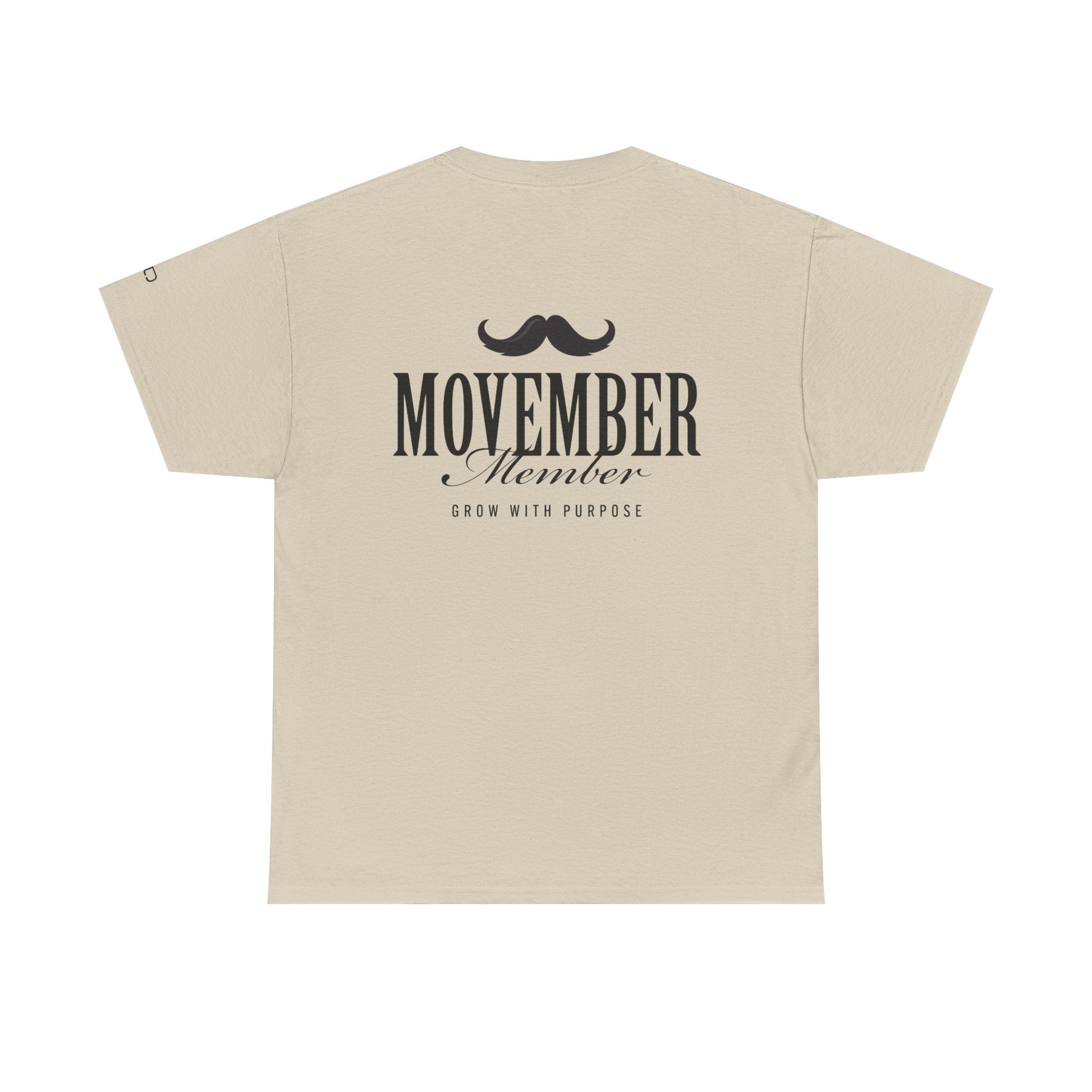 Movember Member  | Comfortable Cotton Shirt, Gifts, Fundraisers, Casual Wear, Everyday Style