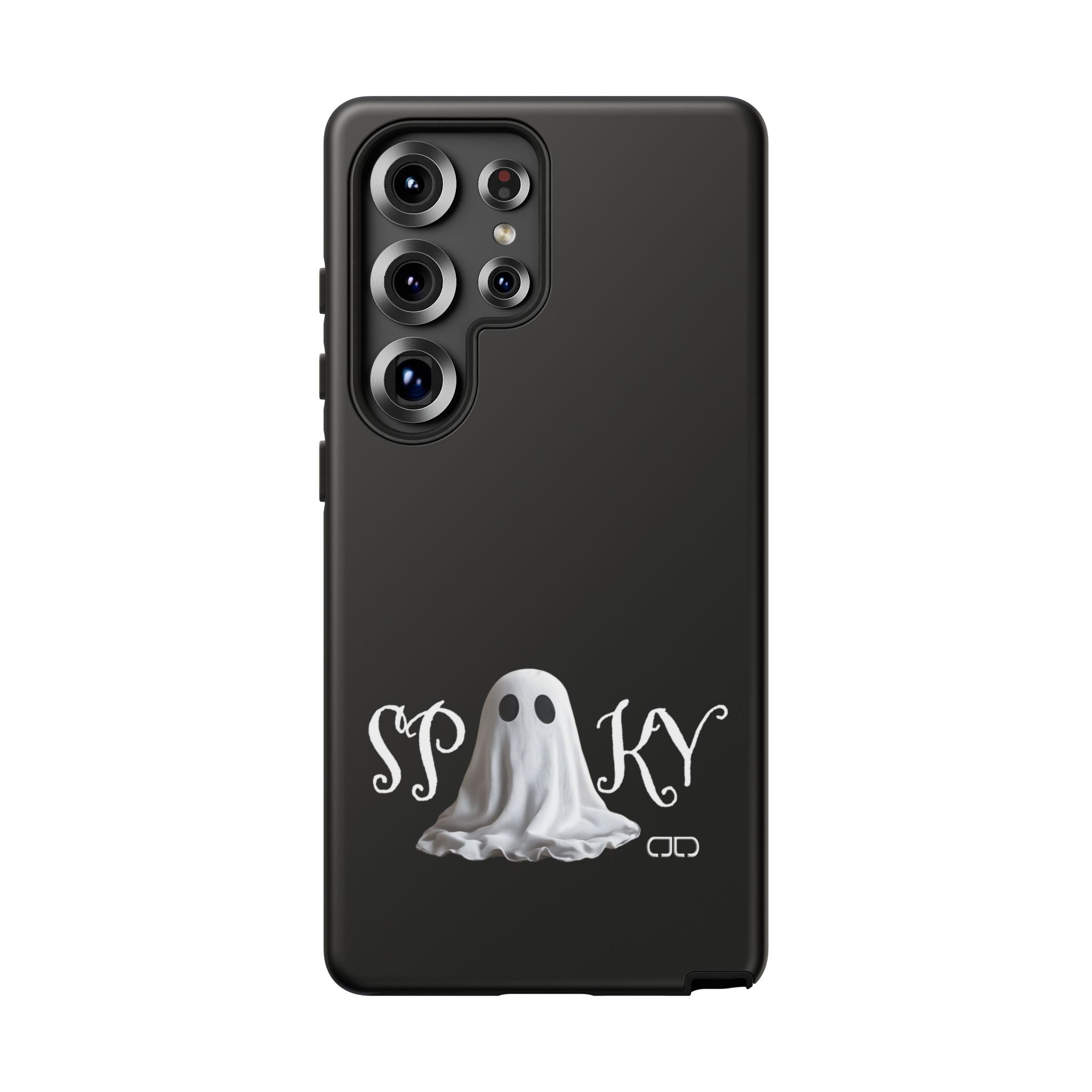 Spooky Ghost Phone Case, Halloween Accessories, Cute Phone Cover, Unique Gift for Ghost Lovers, Trendy Smartphone Decor