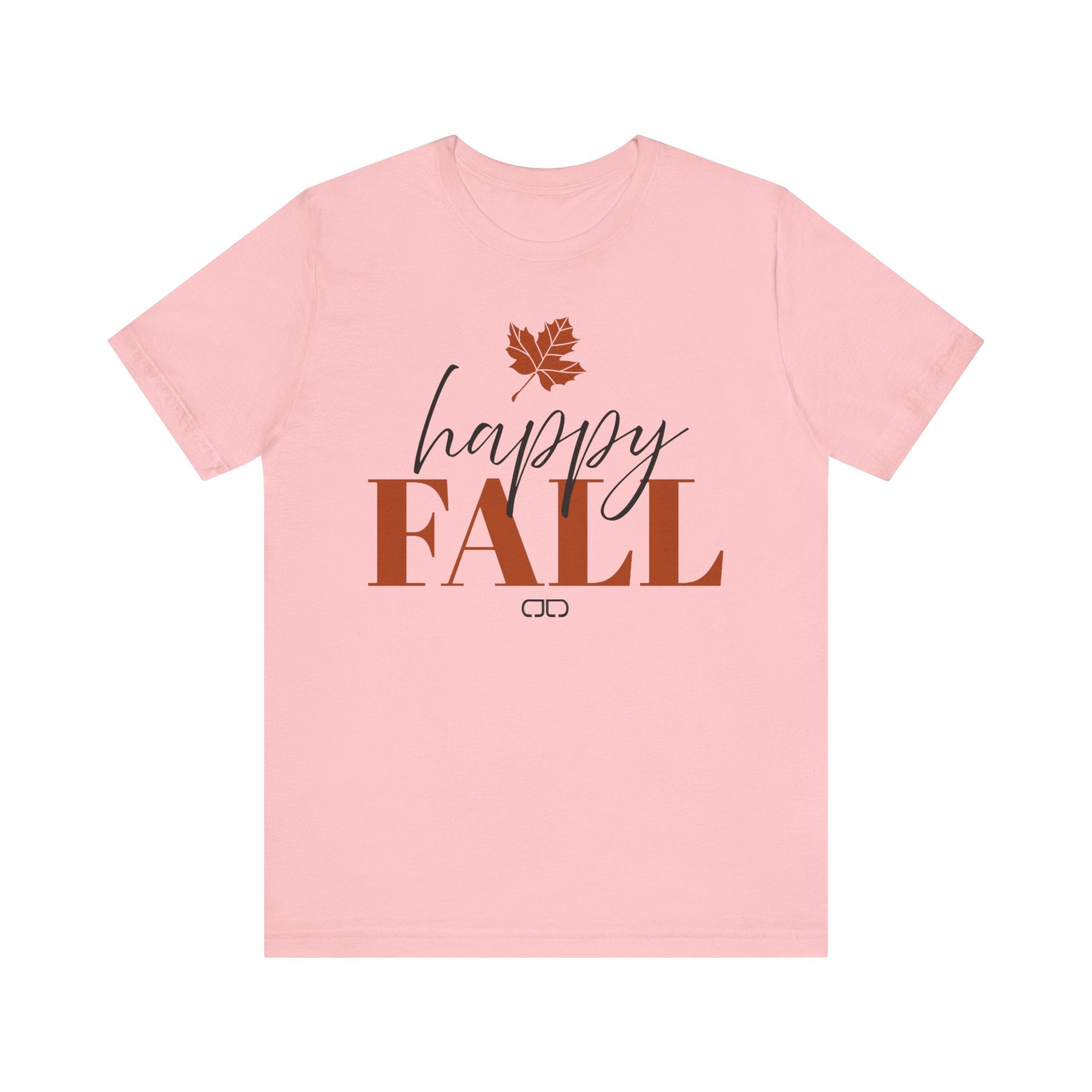 Happy Fall Tee – Autumn Leaf Graphic Short Sleeve Shirt