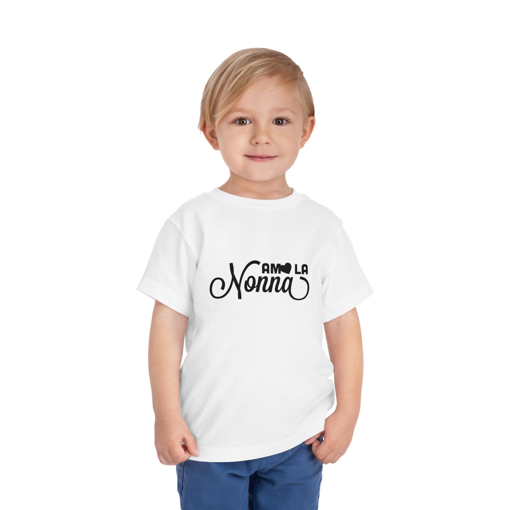 Nonna Love Toddler Tee | Adorable Gift for Grandkids | Cute Kids T-Shirt | Family Bonding Apparel | Perfect for Mother's Day