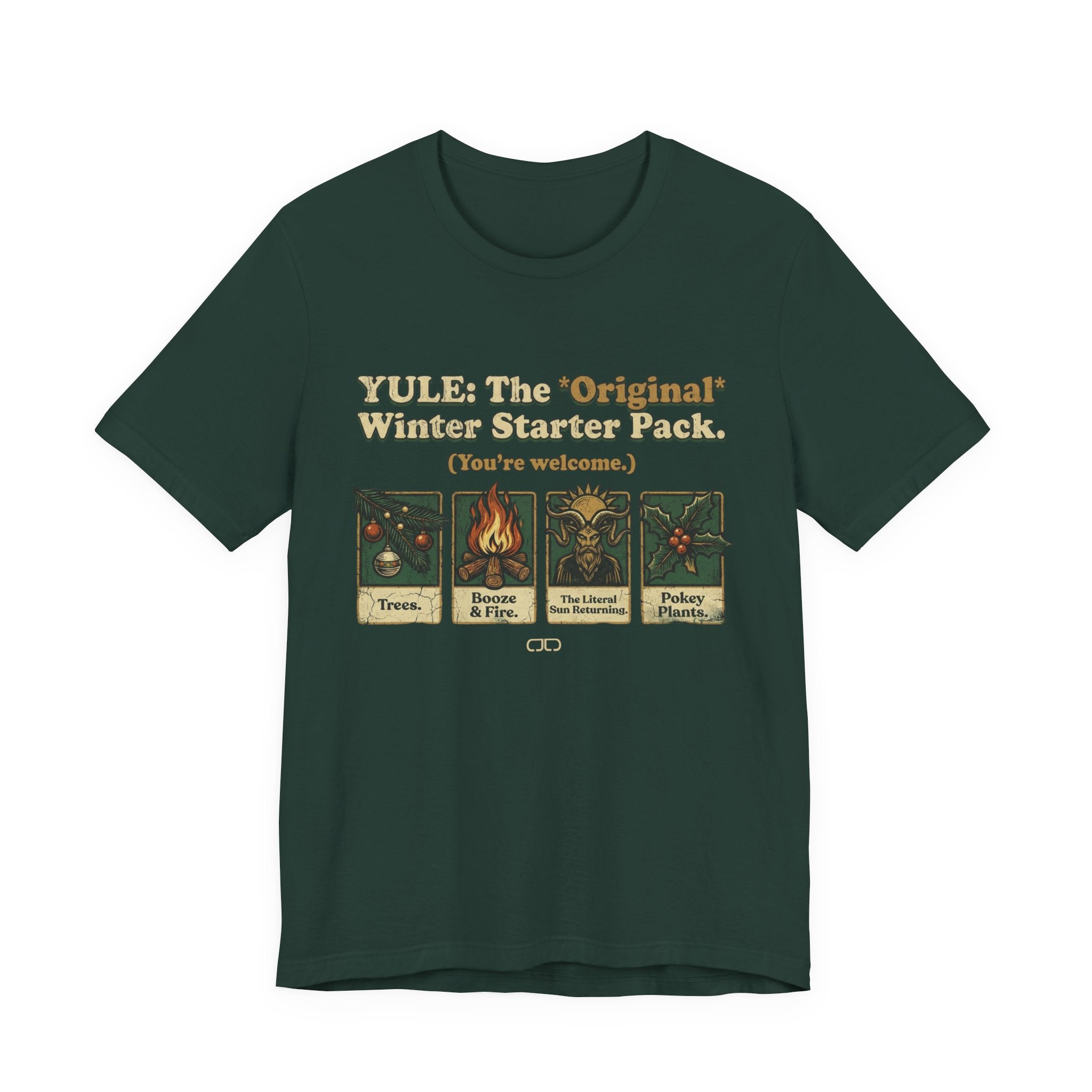 Yule Winter Starter Pack Tee — "YULE: The 'Ordinar' Winter Starter Pack (You’re Welcome)"