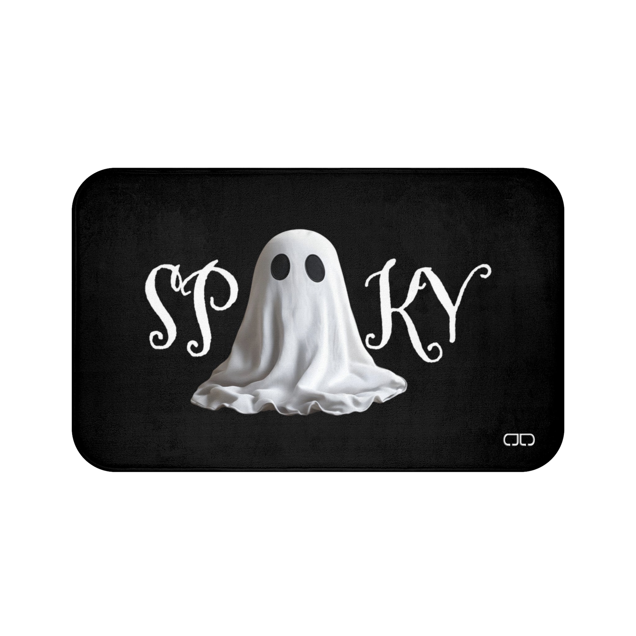 Spooky Ghost Bath Mat - Perfect for Halloween Decor, Bathroom Rug, Cozy Home Accent, Ghost Theme Gift, Fun Bath Accessory