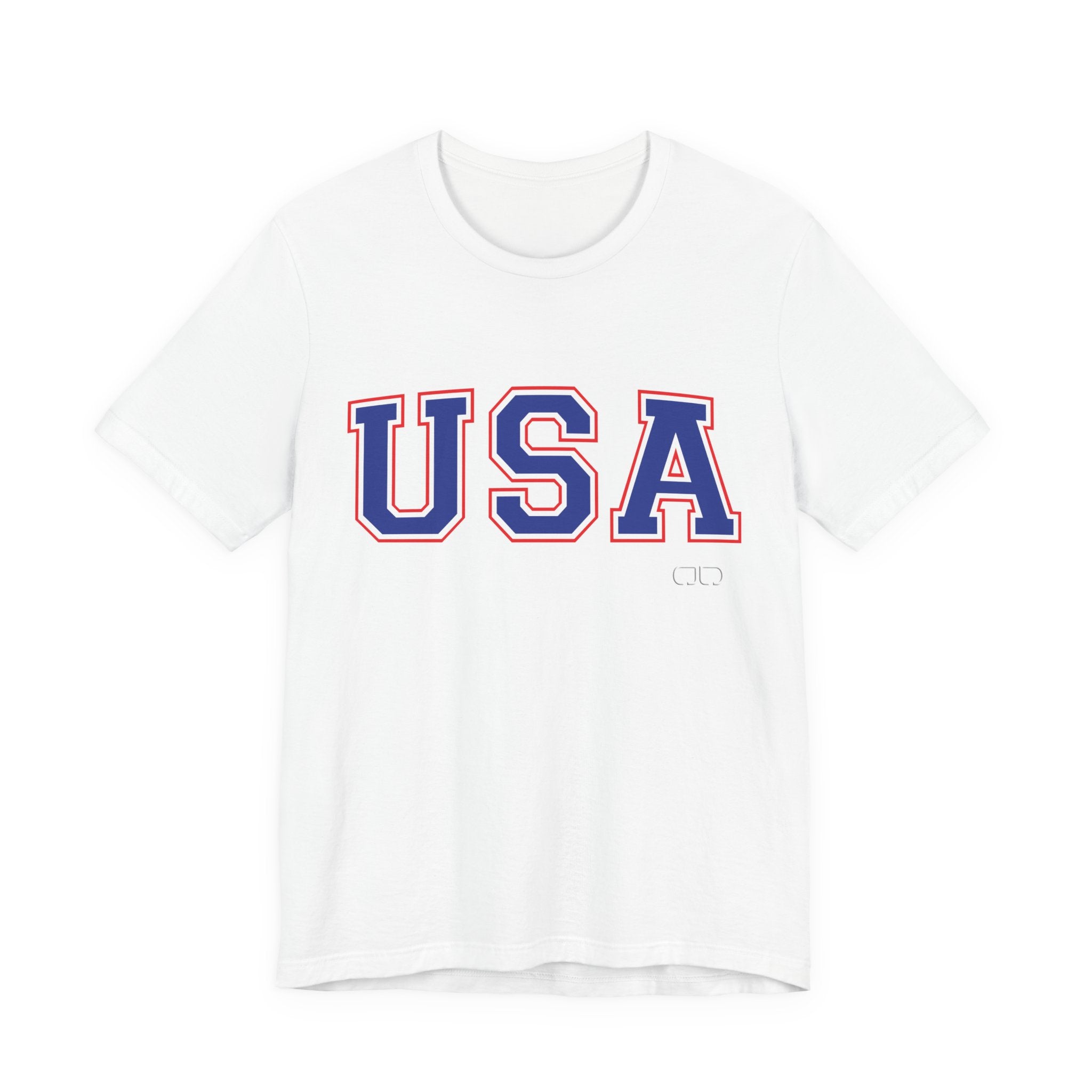 Patriotic USA Short Sleeve Tee - Perfect for BBQs, Independence Day, Sports Events, Everyday Wear, and Family Gatherings